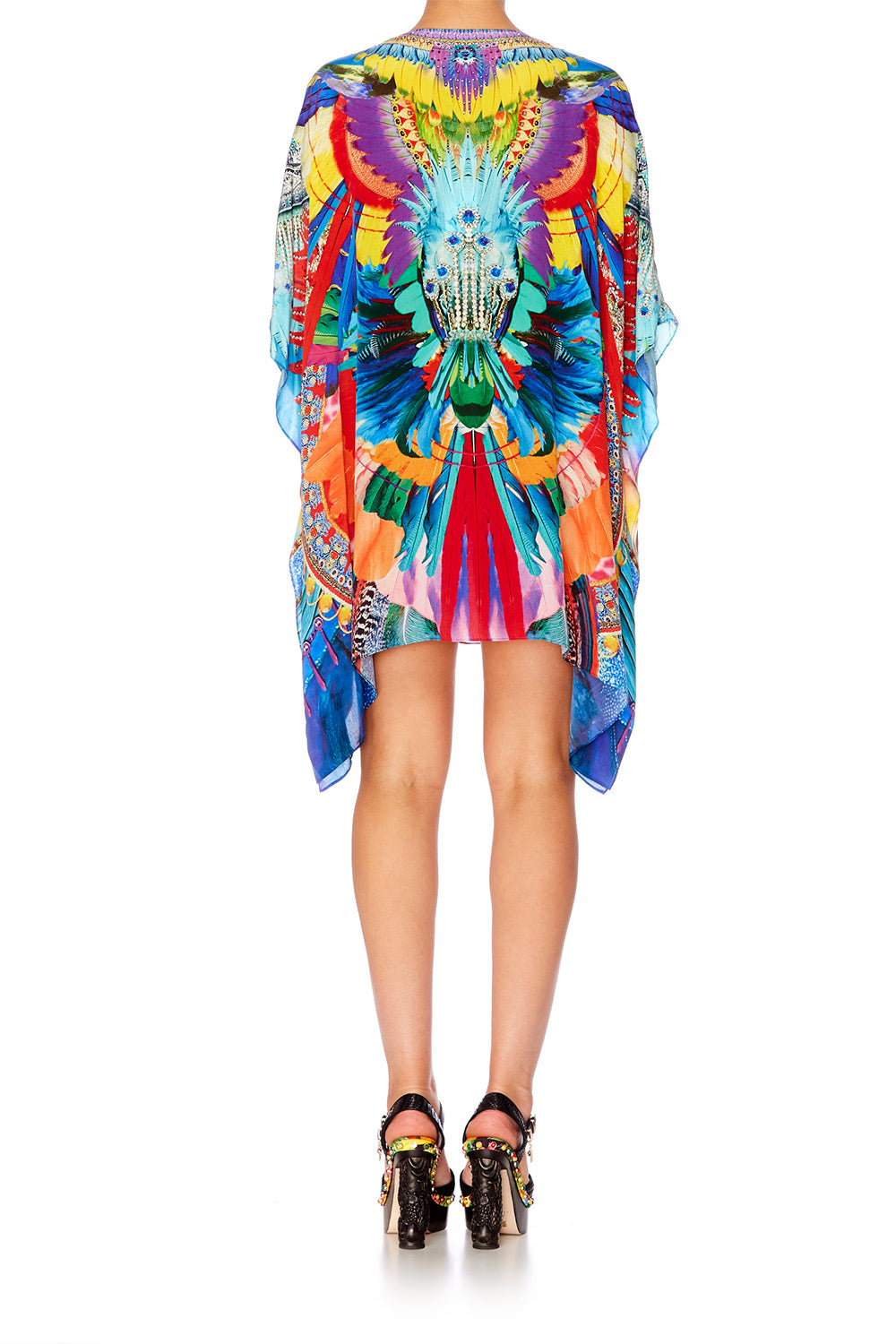 SHOW GIRL SHORT LACE UP KAFTAN