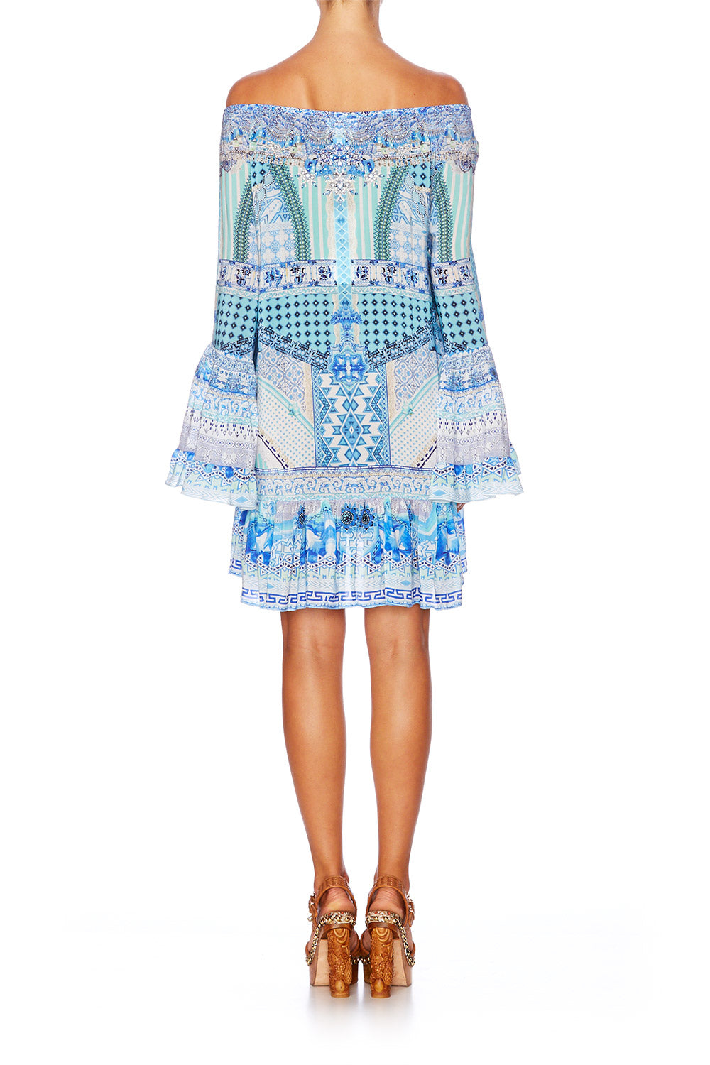 CAMILLA DAY DREAMER A LINE FRILL DRESS