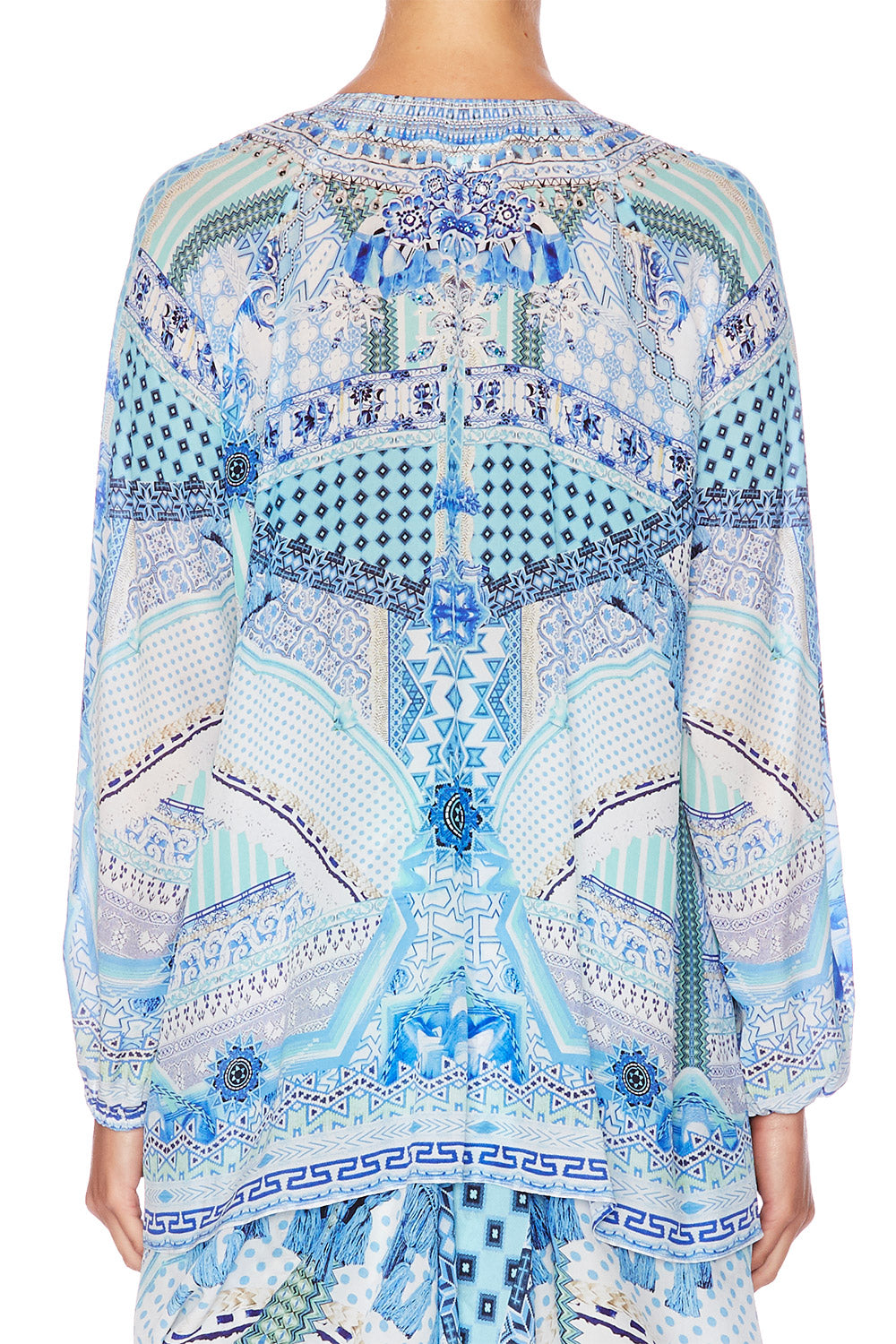 CAMILLA DAY DREAMER LACE UP SHIRT