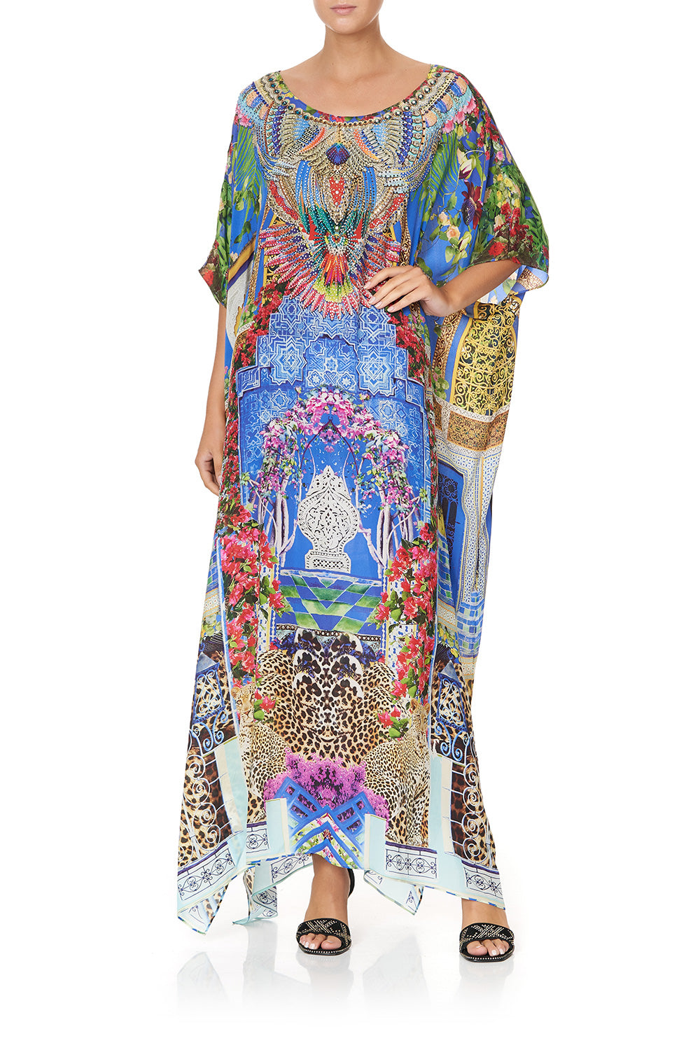 ROUND NECK KAFTAN BOHEMIAN BOUNTY