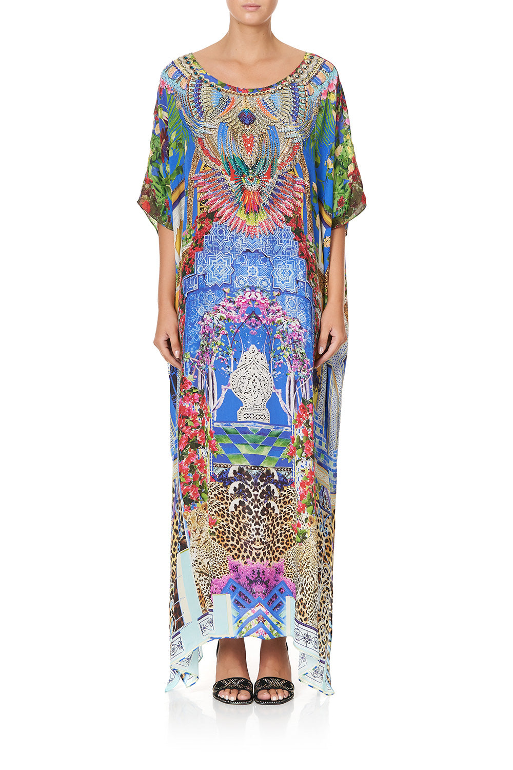 ROUND NECK KAFTAN BOHEMIAN BOUNTY