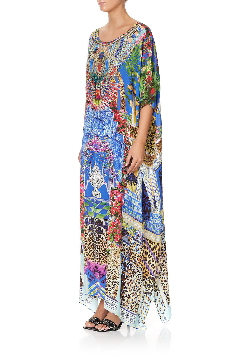 ROUND NECK KAFTAN BOHEMIAN BOUNTY