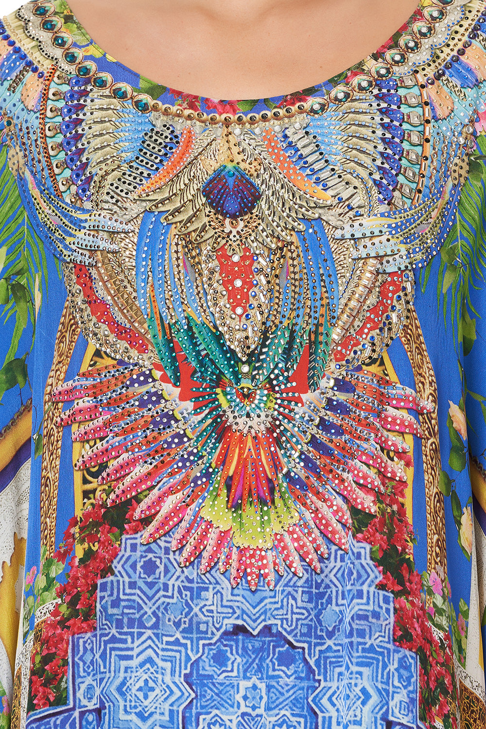 ROUND NECK KAFTAN BOHEMIAN BOUNTY