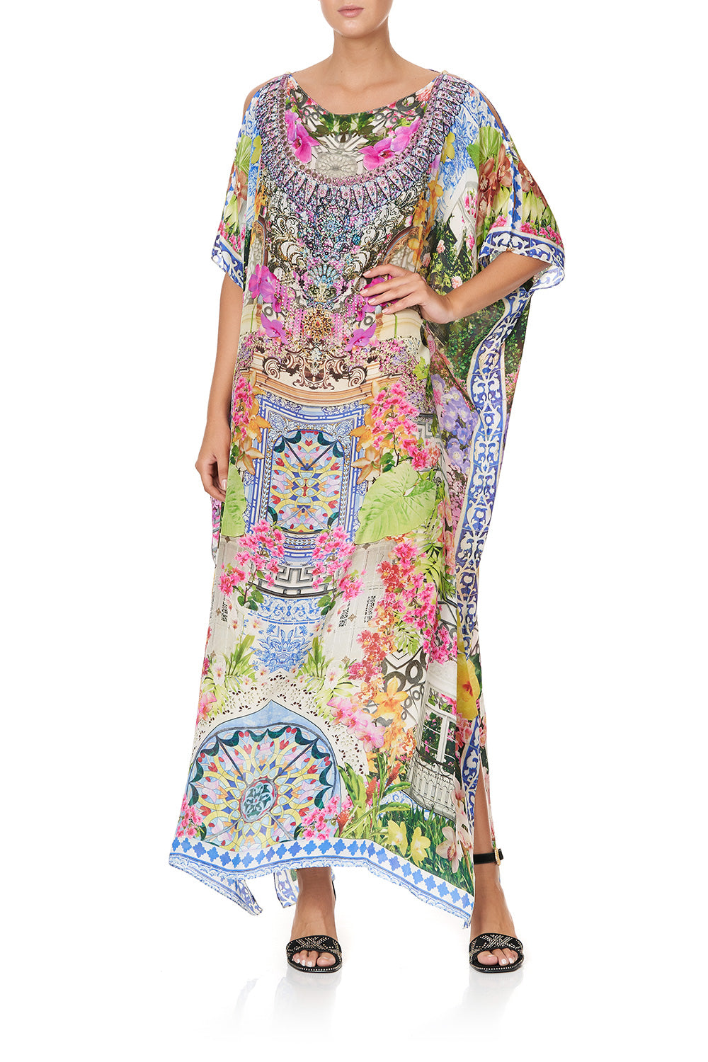 BUTTON SHOULDER KAFTAN BAHIA BLISS
