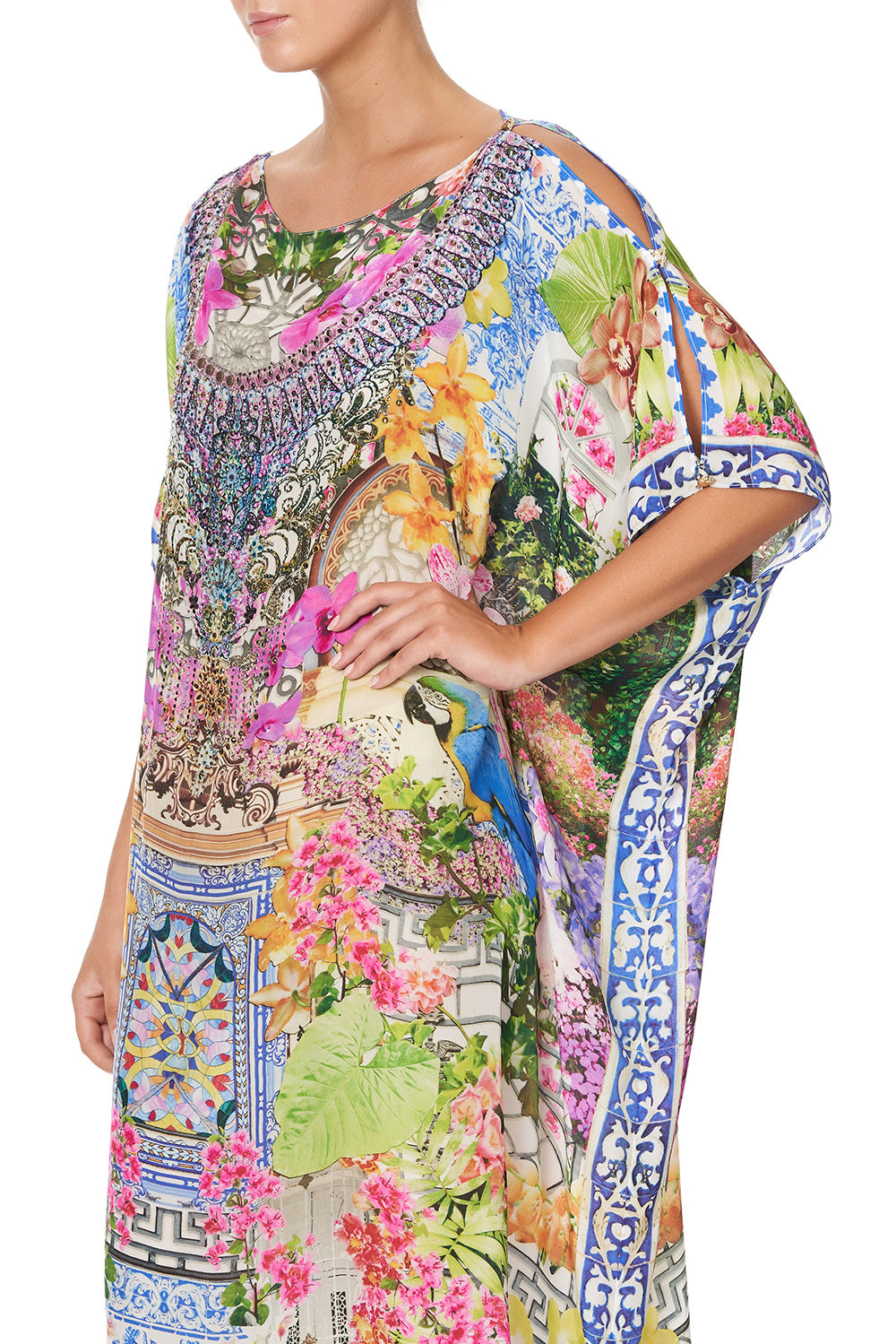 BUTTON SHOULDER KAFTAN BAHIA BLISS