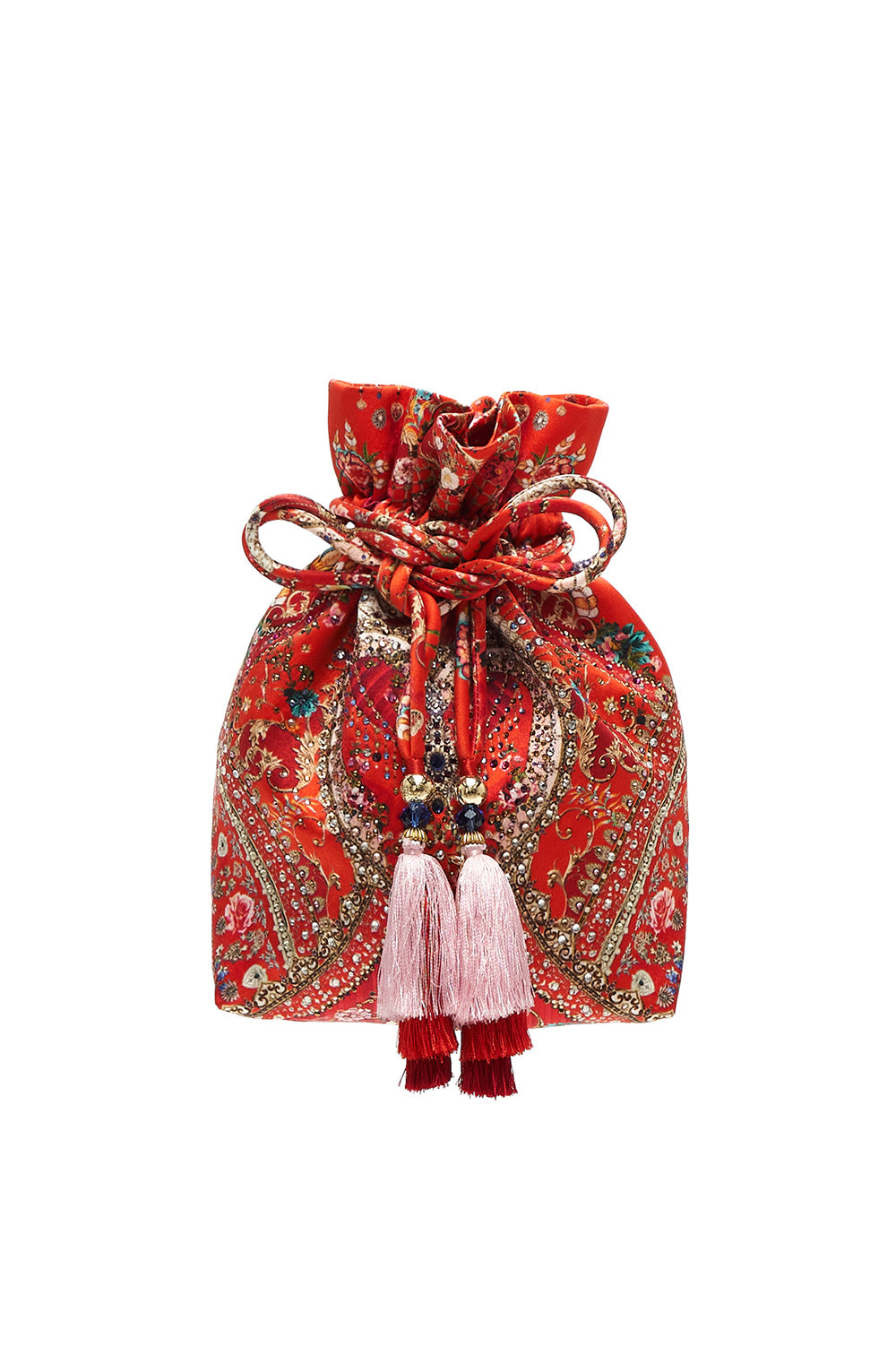 SILK POUCH CAMEOS CAN CAN