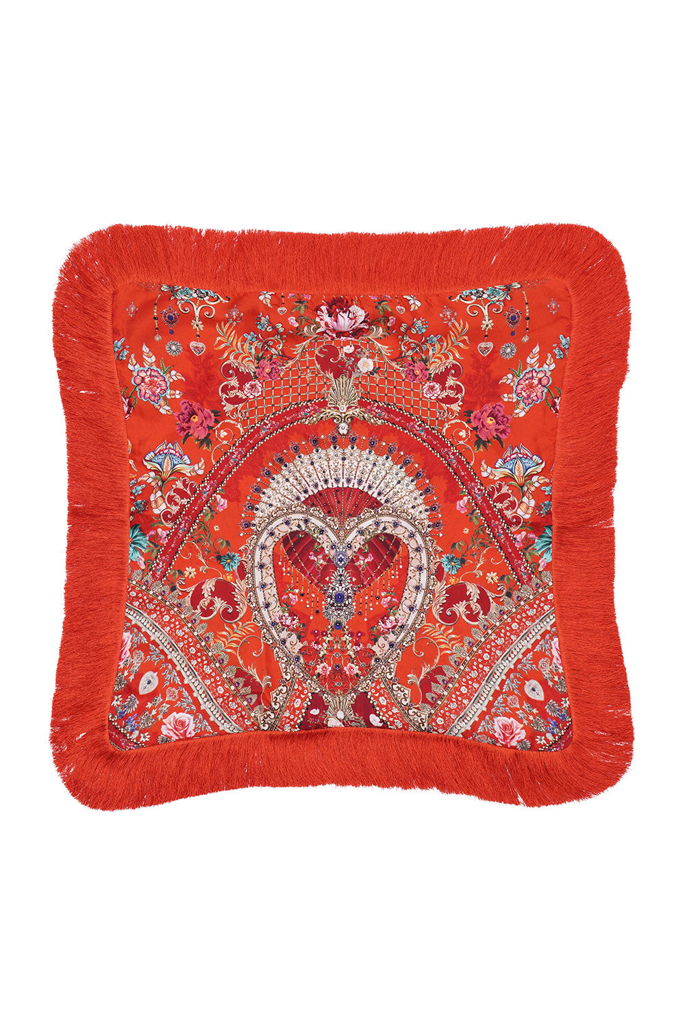 SMALL SQUARE CUSHION CAMEOS CAN CAN