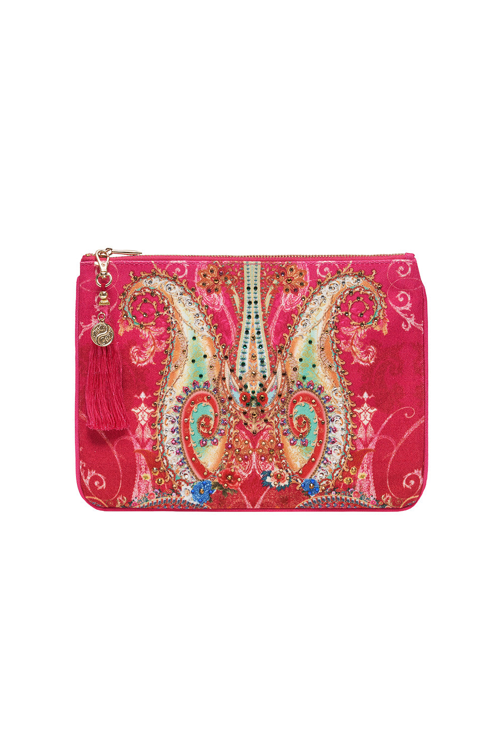 SMALL CANVAS CLUTCH RAINBOW RHYTHM