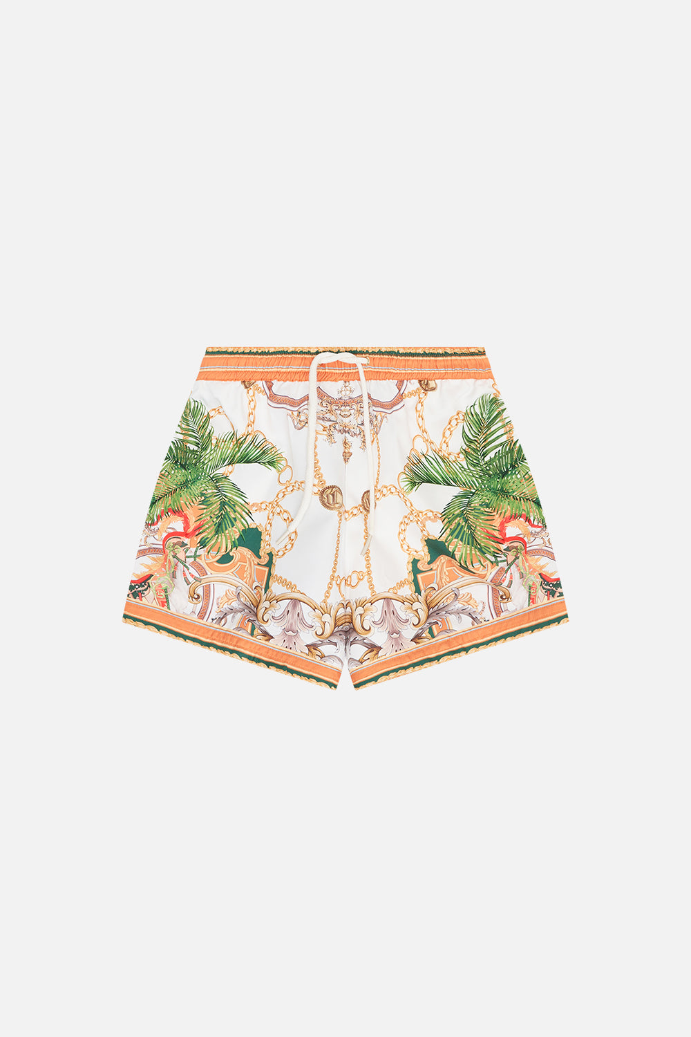 Product view of MILLA By CAMILLA boys printed boardshorts in Soul Searching print