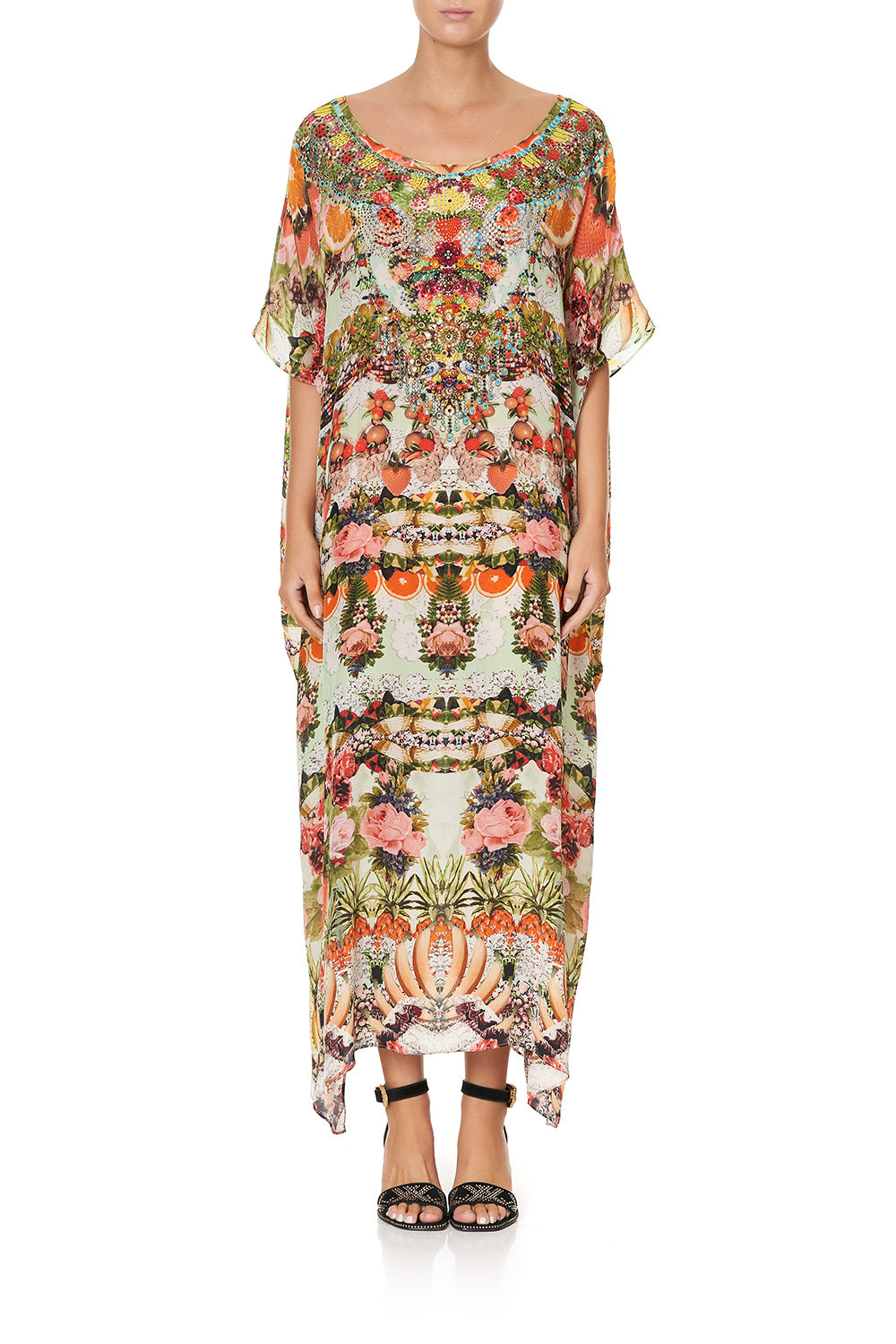 ROUND NECK KAFTAN SAMBA SALADA