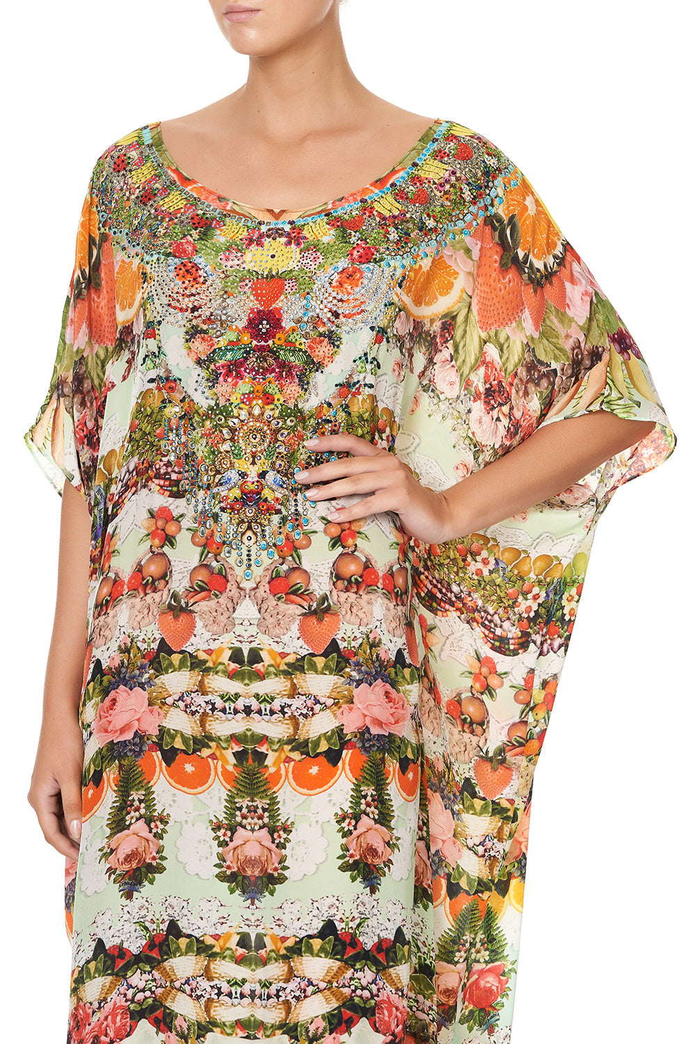 ROUND NECK KAFTAN SAMBA SALADA