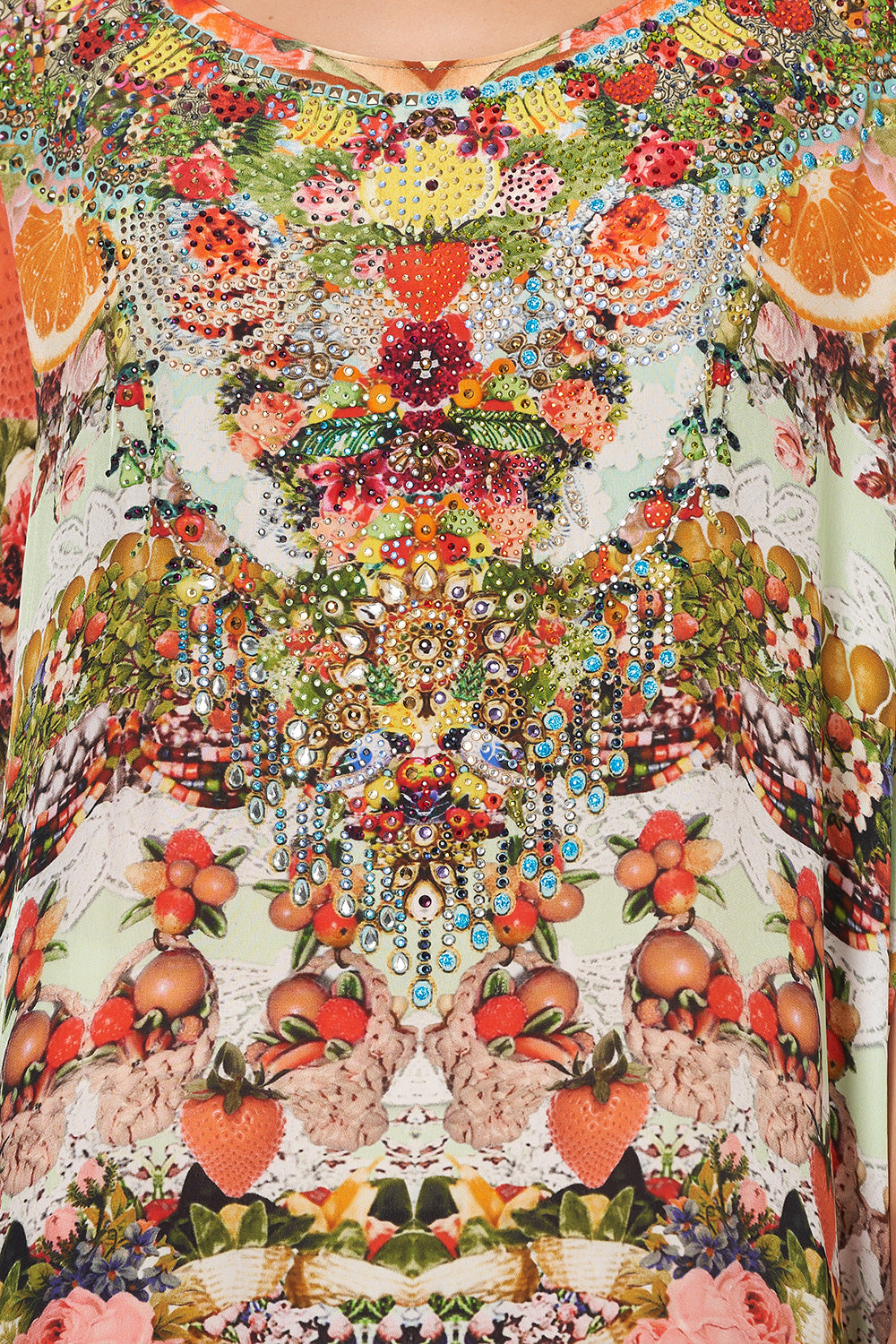 ROUND NECK KAFTAN SAMBA SALADA