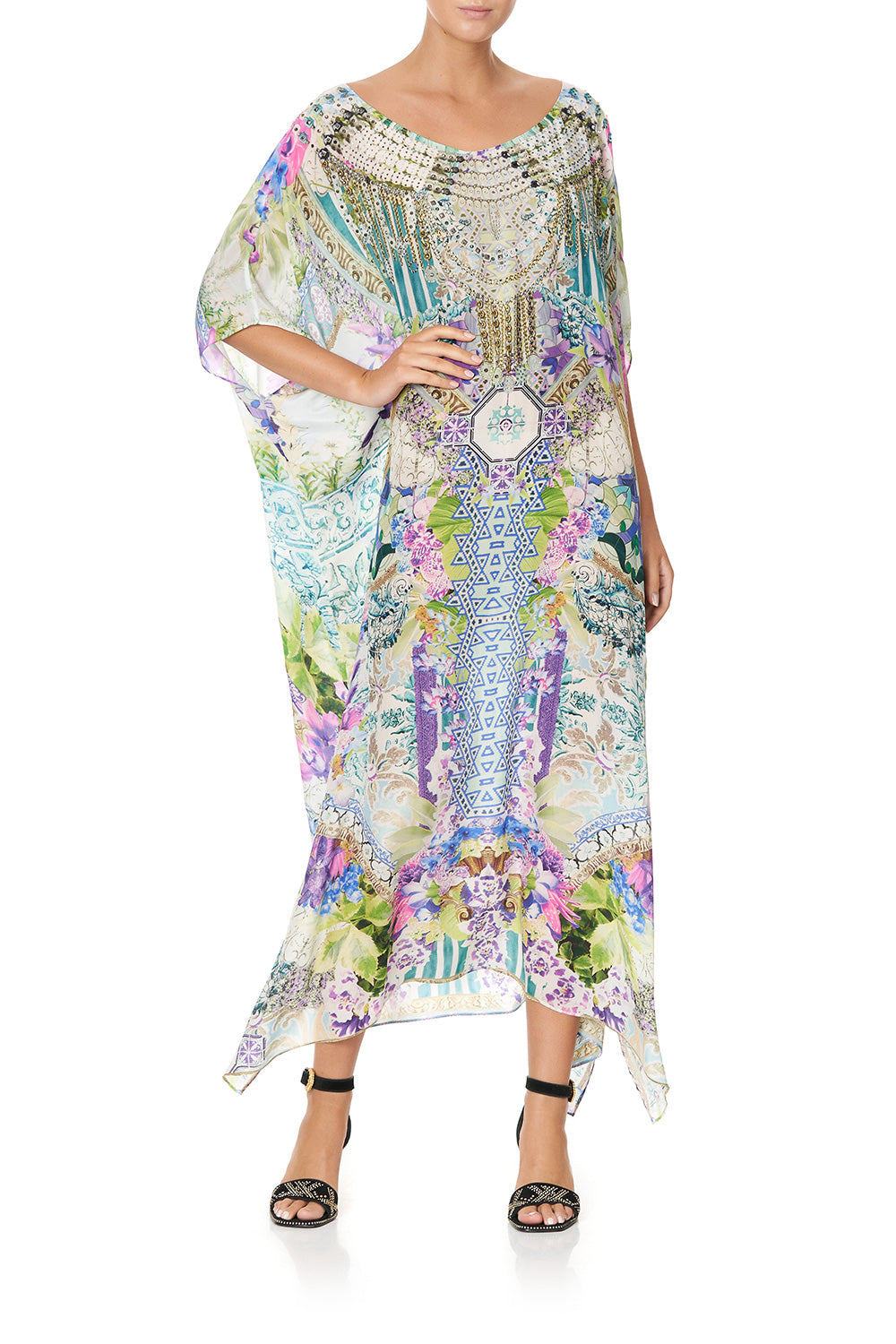 ROUND NECK KAFTAN SALVADOR FIELDS FOREVER