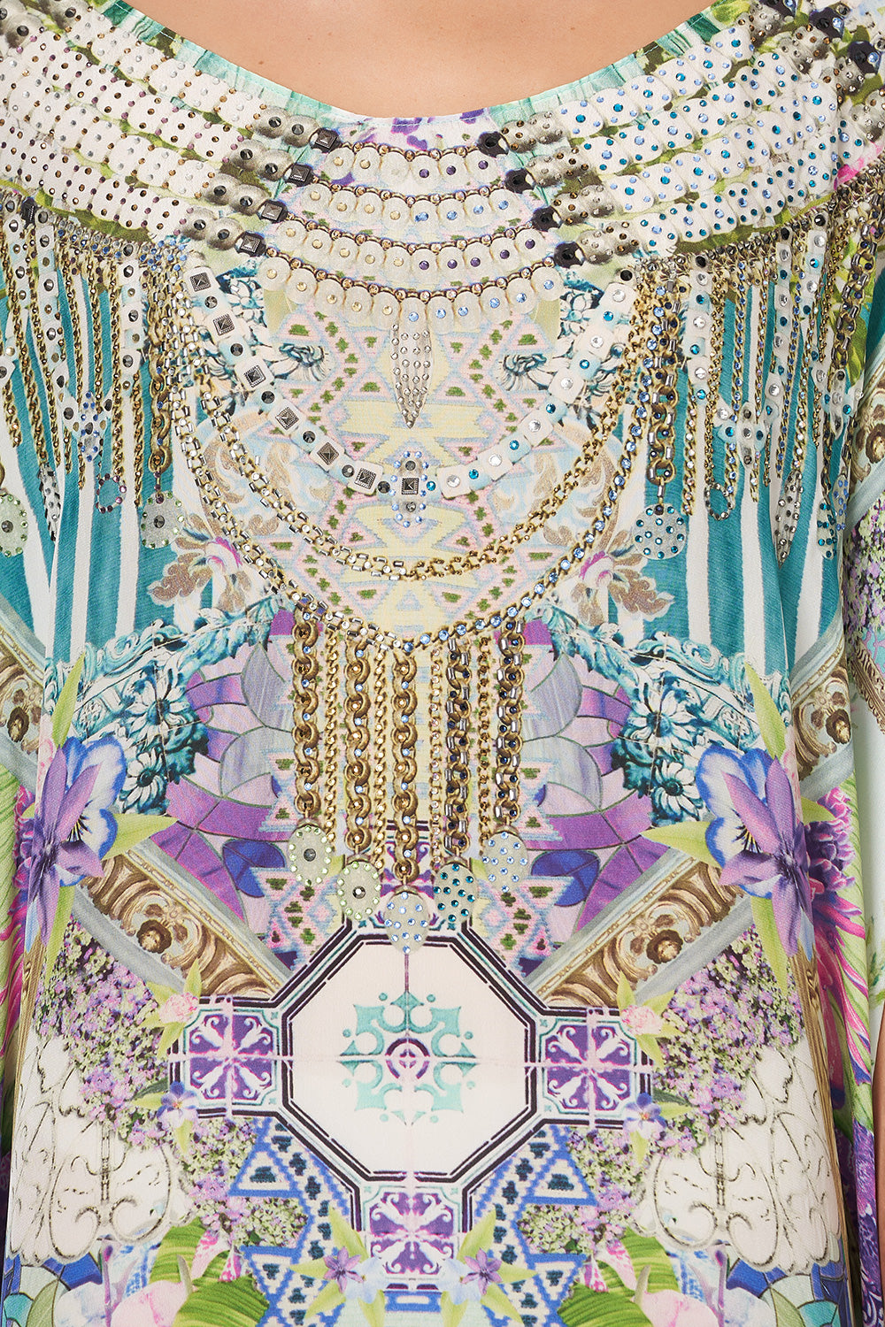 ROUND NECK KAFTAN SALVADOR FIELDS FOREVER