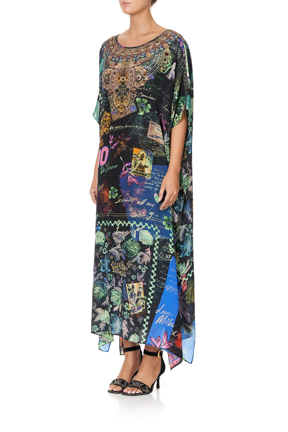 ROUND NECK KAFTAN YOU'VE GOT MAIL