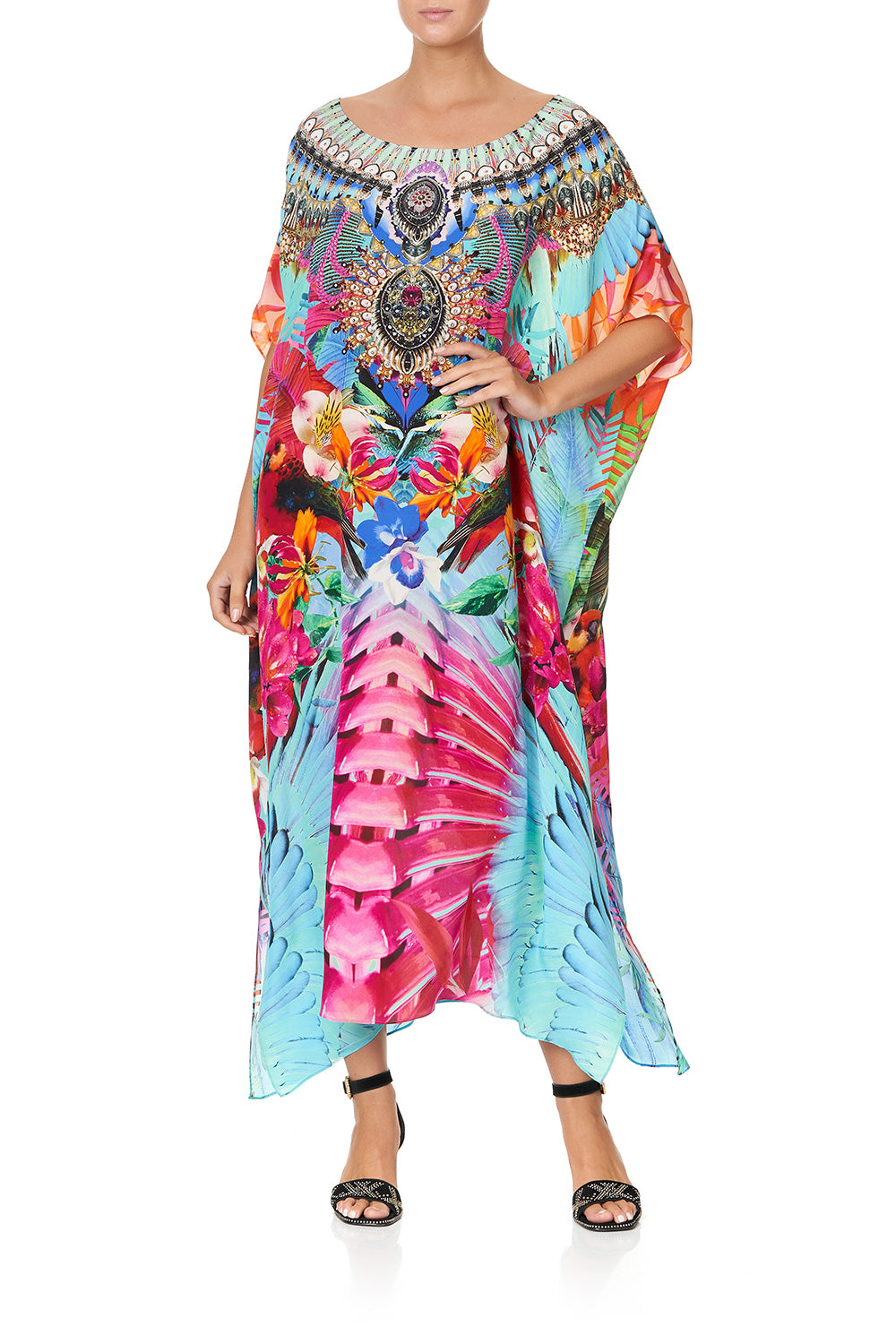 ROUND NECK KAFTAN THE FREE