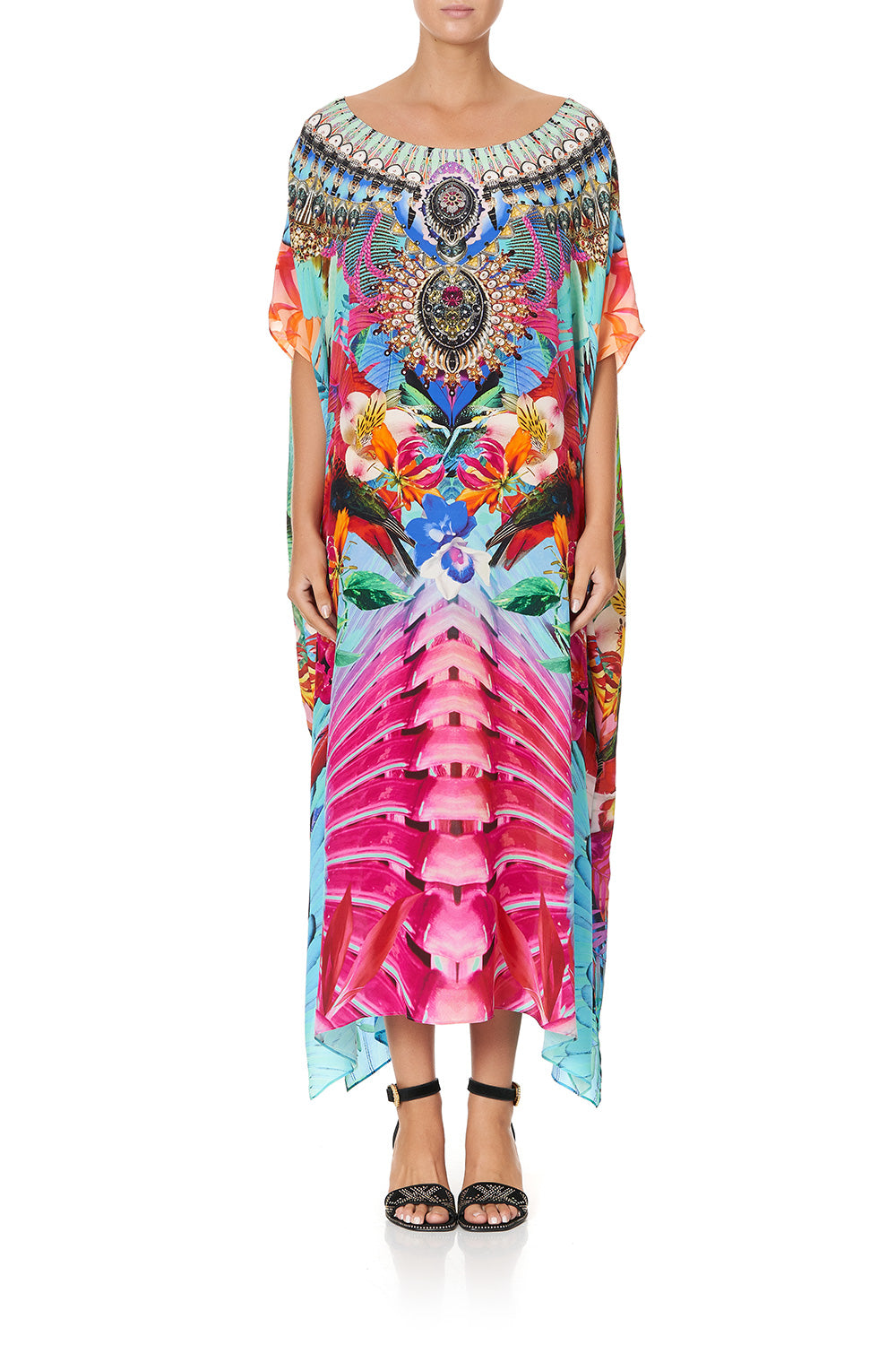 ROUND NECK KAFTAN THE FREE