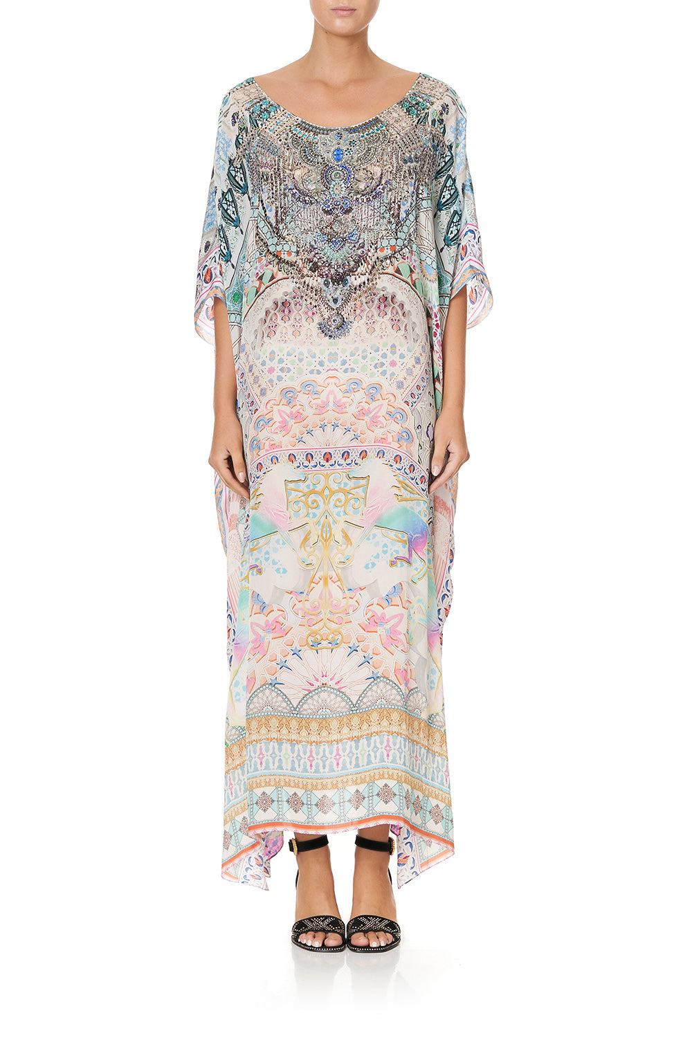 ROUND NECK KAFTAN MY DUBAI DREAM