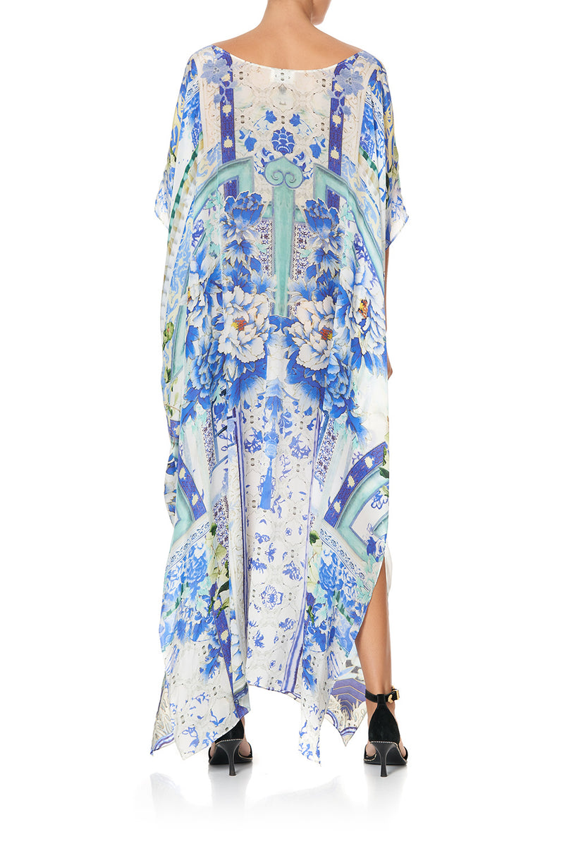 ROUND NECK KAFTAN SURREALIST XANADU