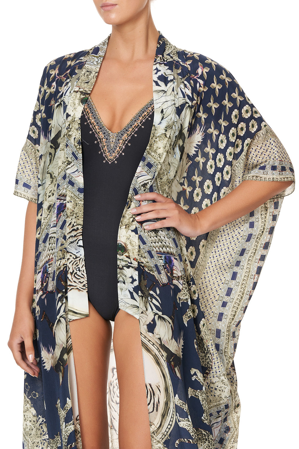 KIMONO COAT A LITTLE PAST TWILIGHT