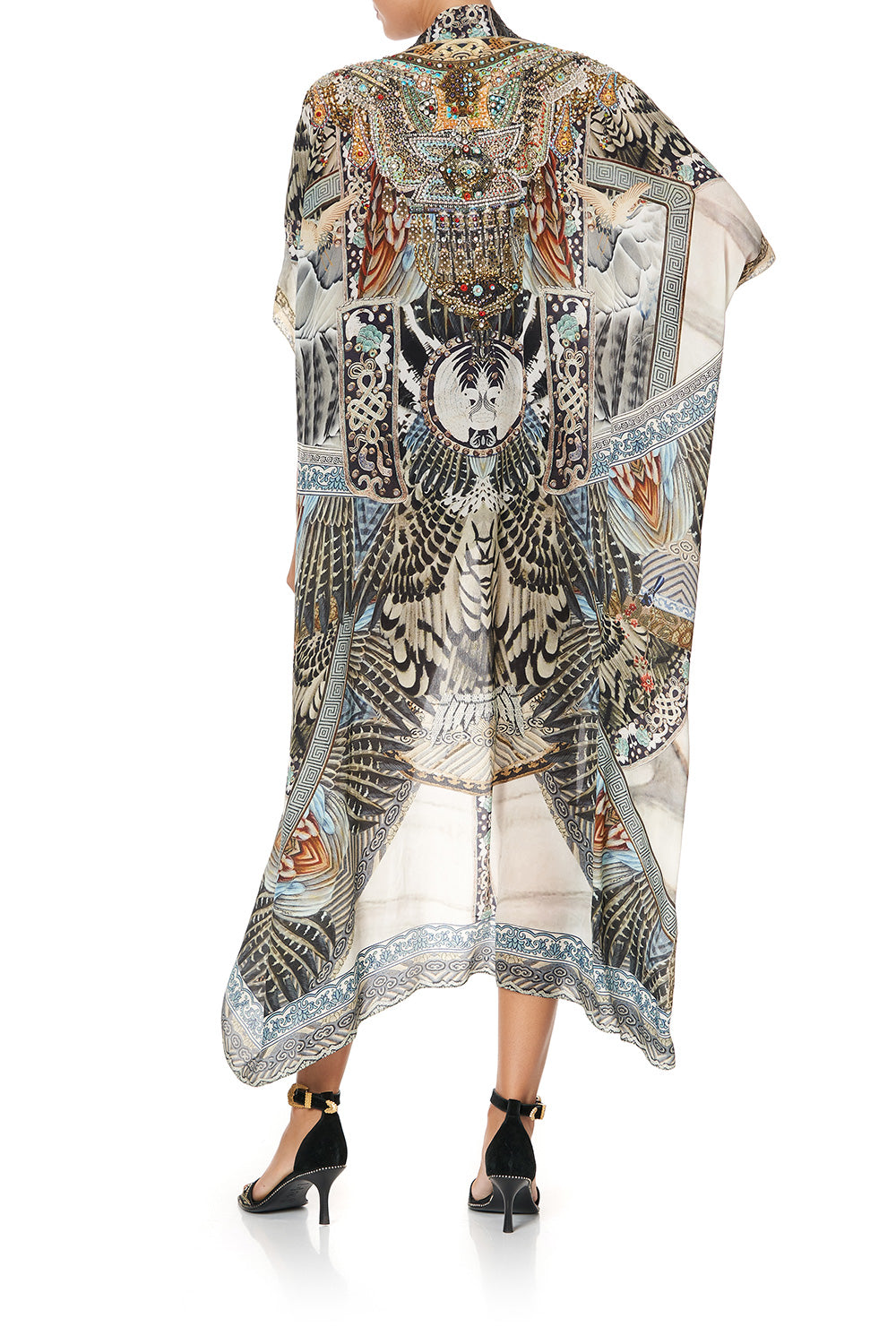 KIMONO COAT GIRL ON THE WING