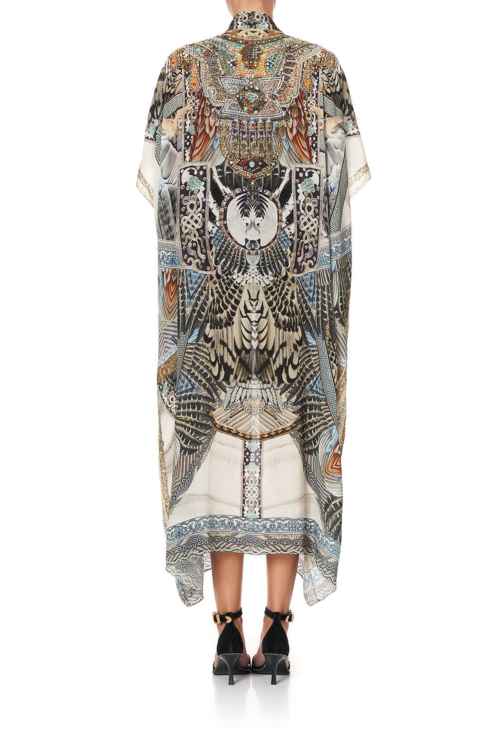 KIMONO COAT GIRL ON THE WING