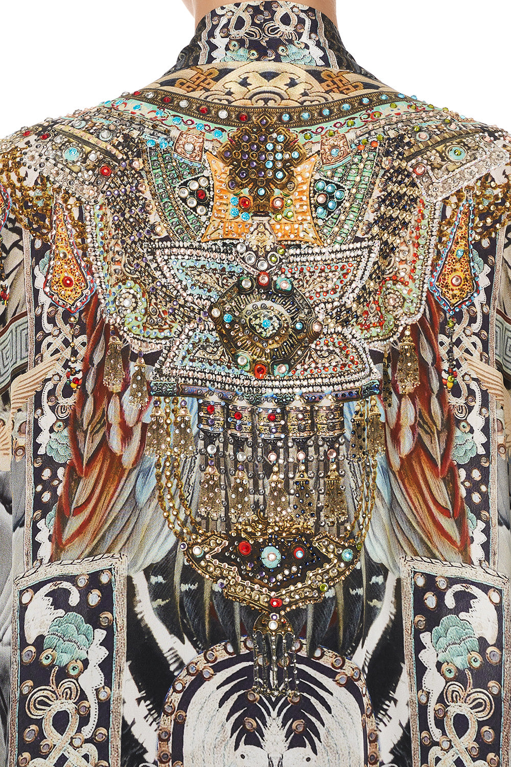 KIMONO COAT GIRL ON THE WING