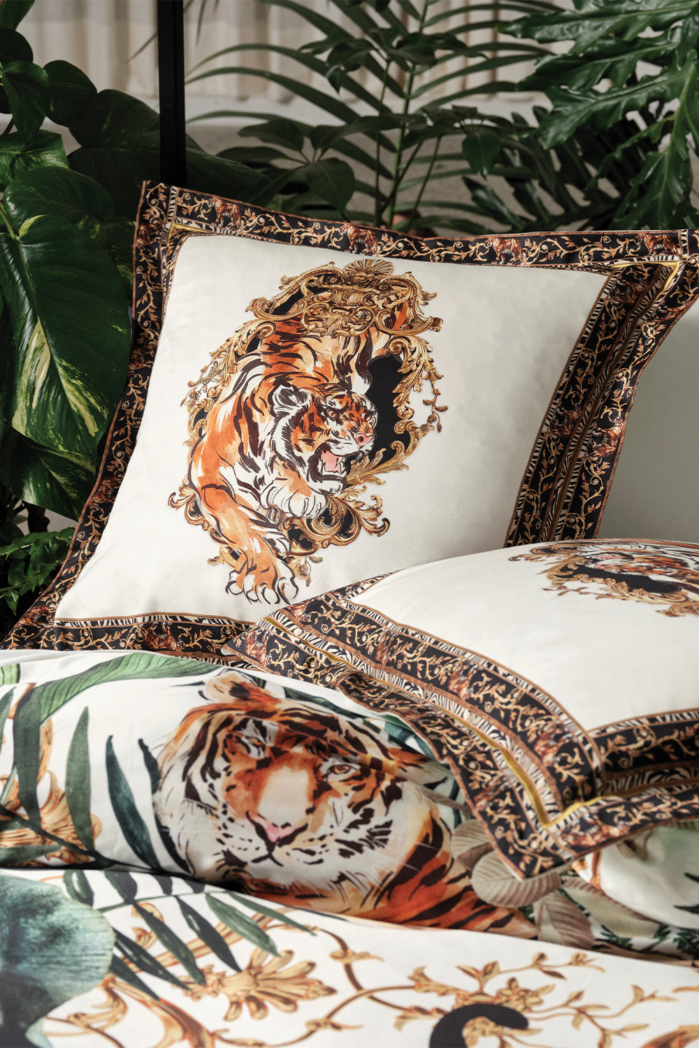 QUILT COVER SET TIGER TRAP