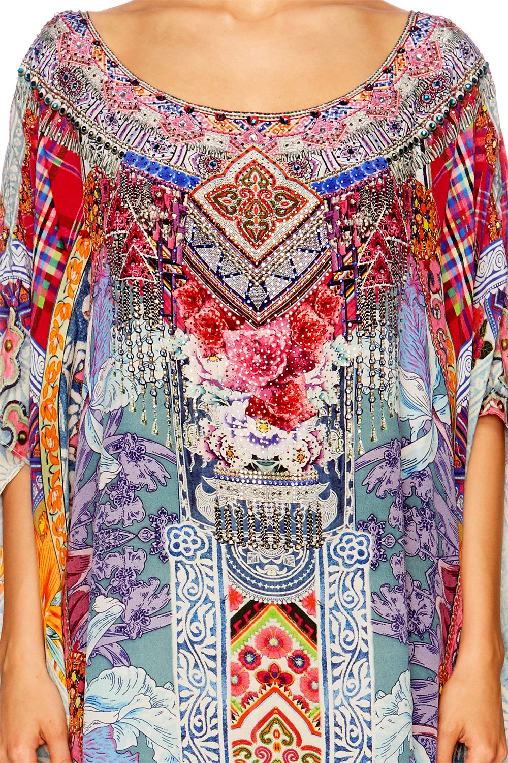 SUNDAY BEST ROUND NECK KAFTAN