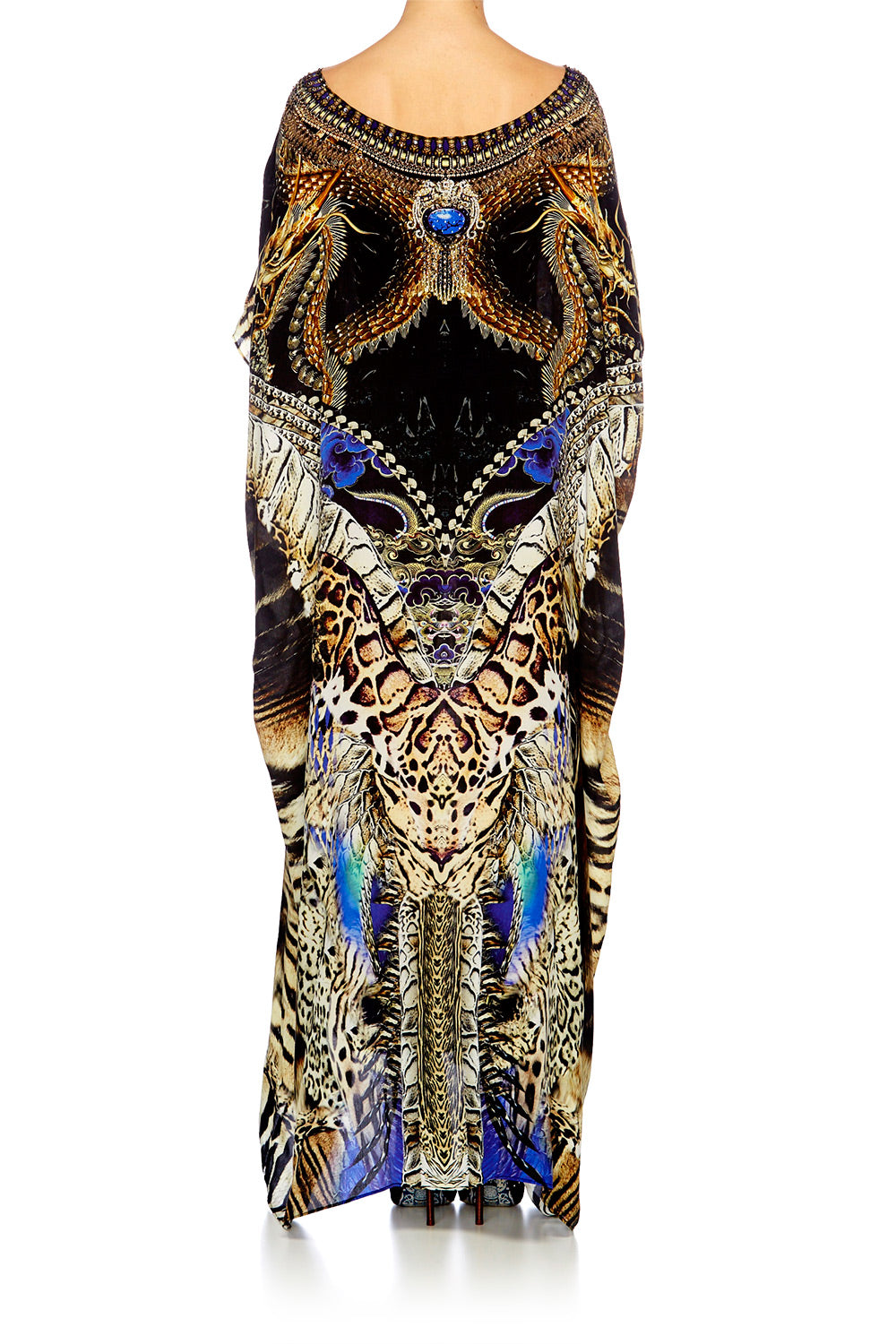 DRAGON LADY ROUND NECK KAFTAN