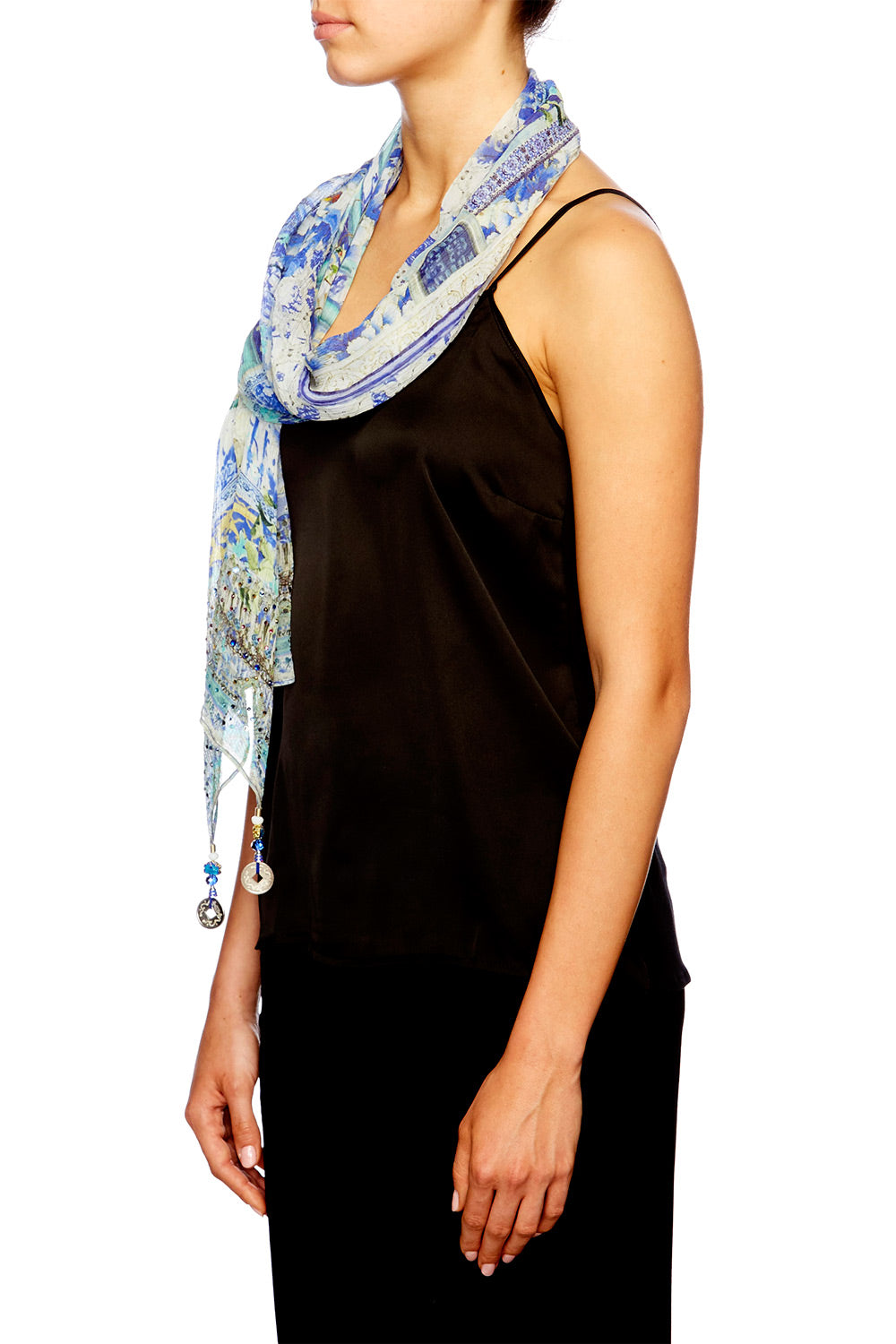 PORCELAIN PARADISE LONG SCARF