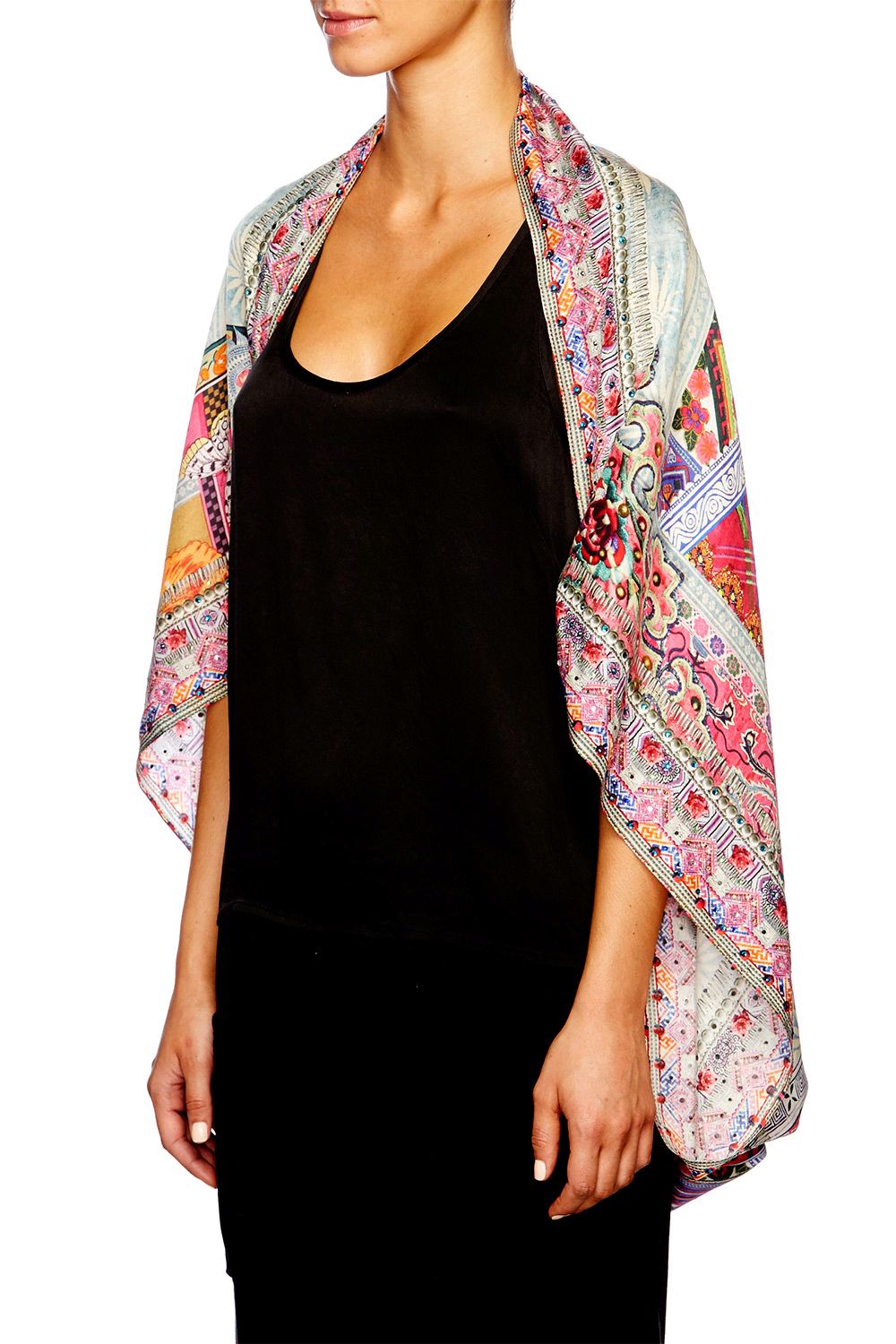 SUNDAY BEST LARGE SQUARE SCARF