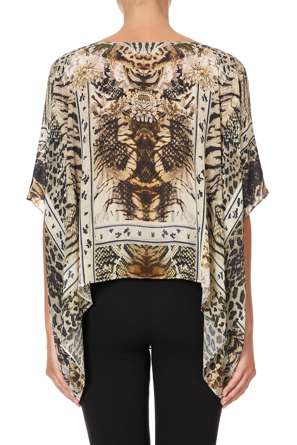 SHORT ROUND NECK TOP SPIRIT ANIMAL