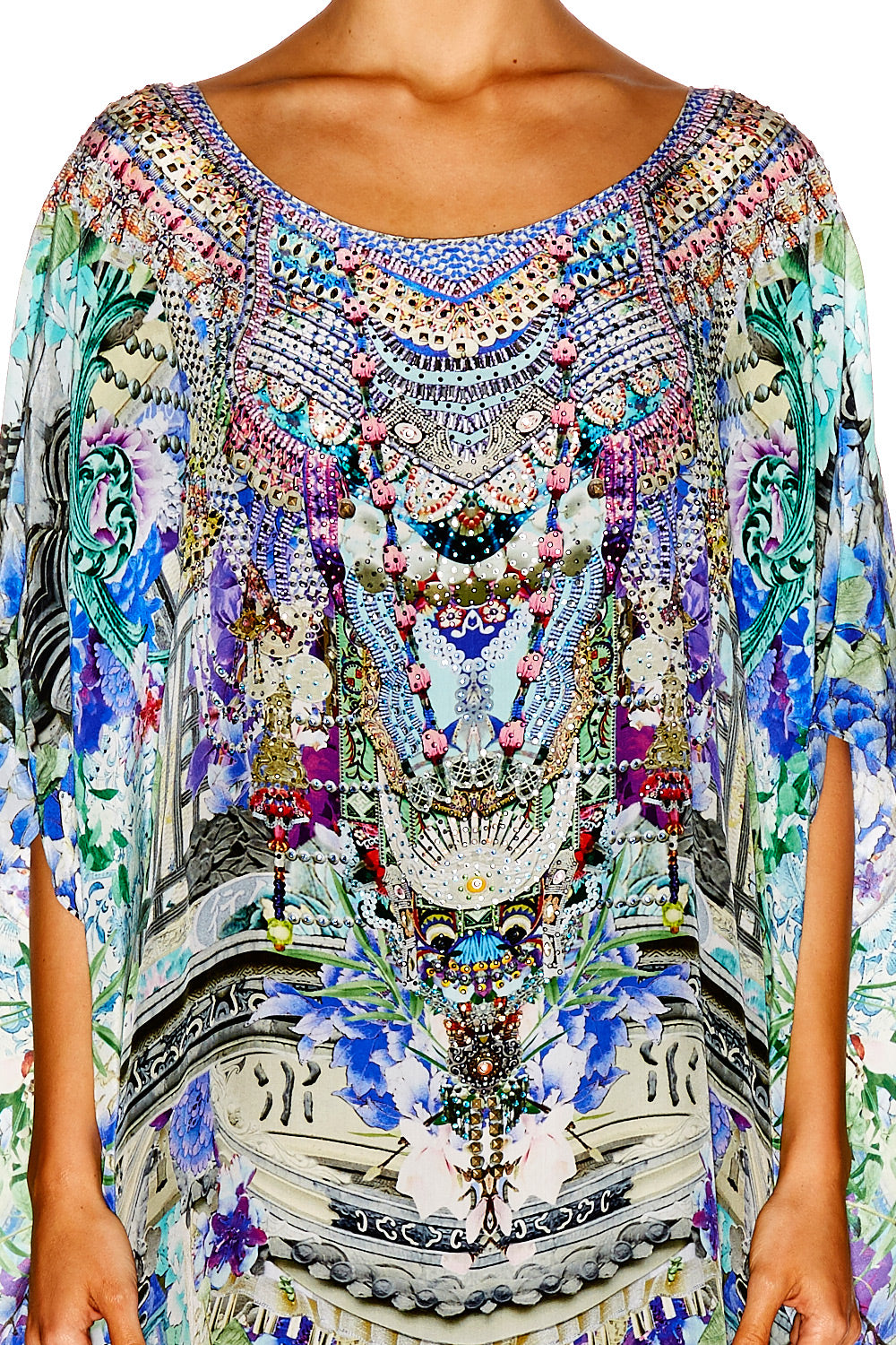 DEAR DIARY ROUND NECK KAFTAN