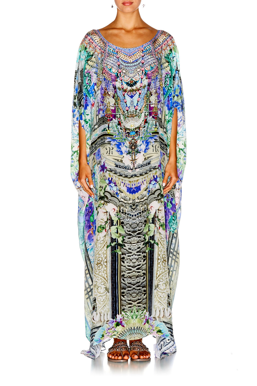 DEAR DIARY ROUND NECK KAFTAN