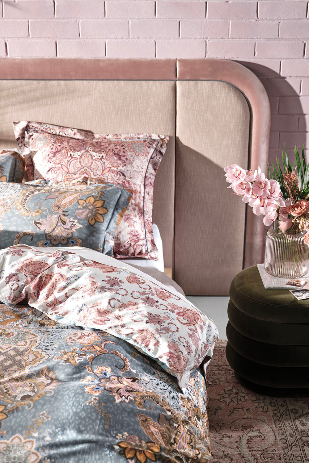 SUPER KING BED QUILT COVER SET LE PALAIS DU ZAHIR