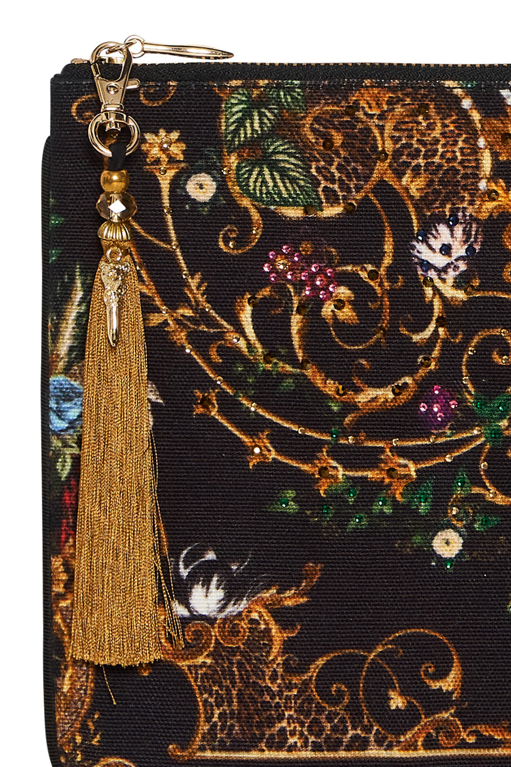 SMALL CANVAS CLUTCH STUDIO 54