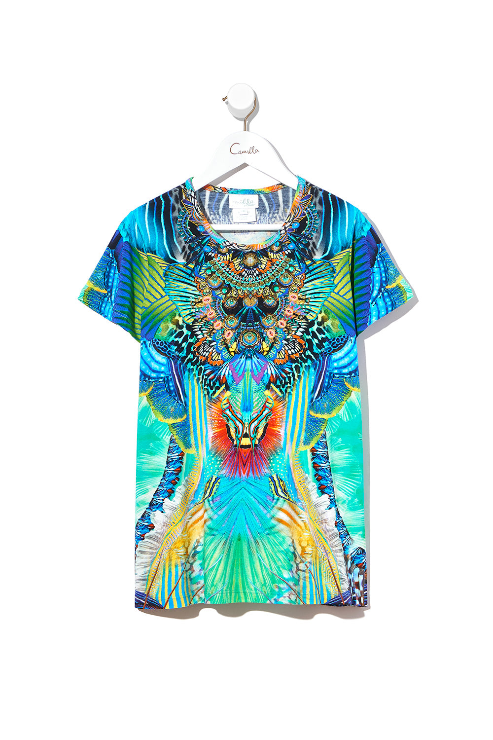 INFANTS TSHIRT DRESS WITH FLARE HEM REEF WARRIOR