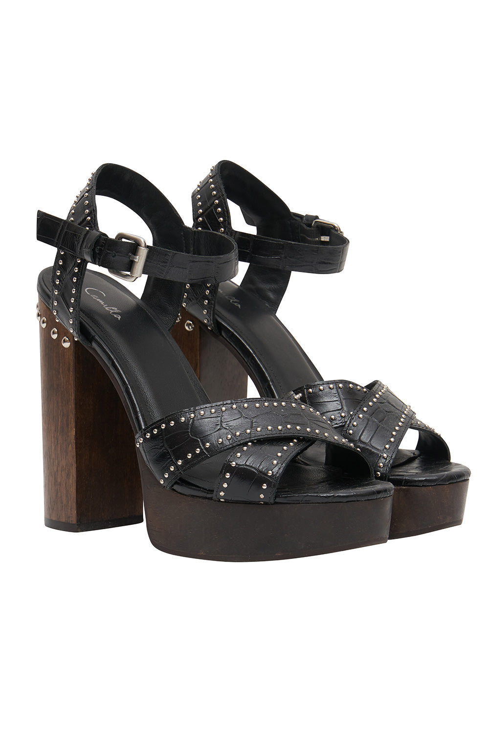 CROC PLATFORM SOLID BLACK