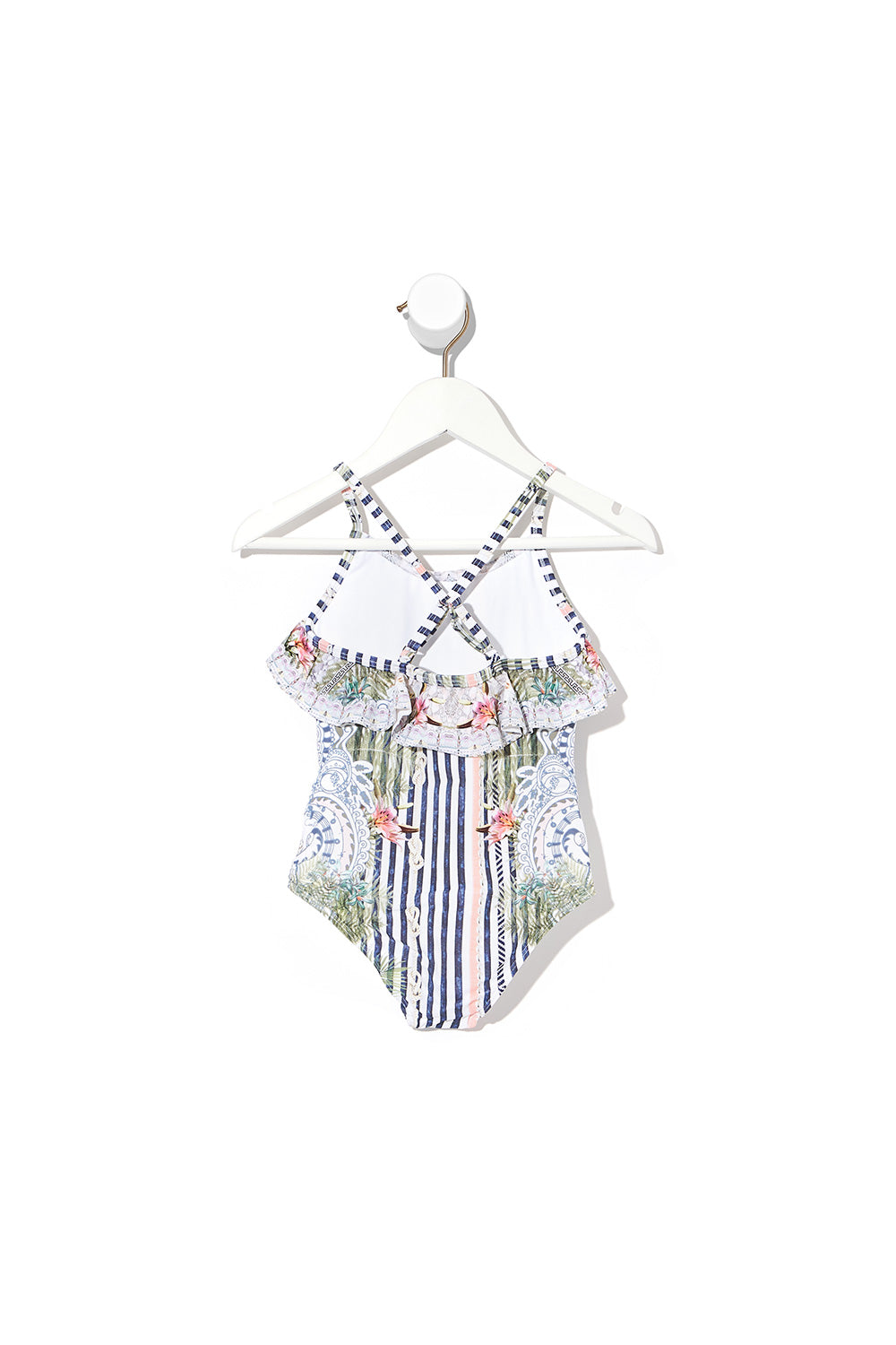 INFANTS NECK FRILL ONE PIECE BEACH SHACK