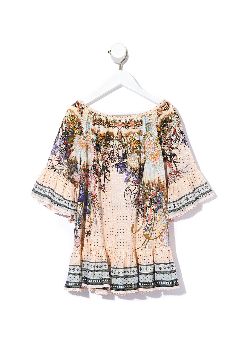 KIDS A-LINE FRILL DRESS 12-14 ALWAYS CHANGE YOUR SPOTS