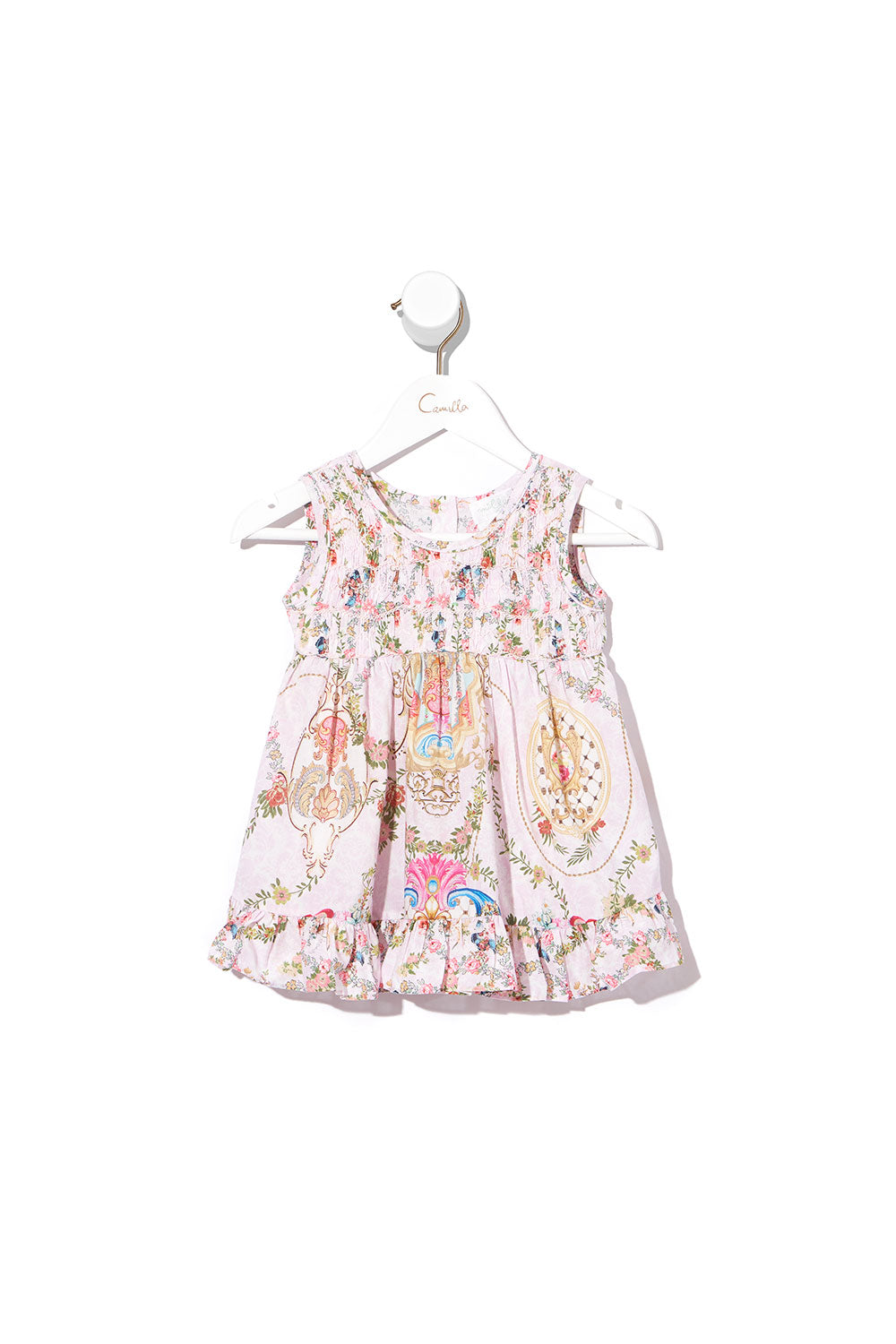 BABIES SMOCK DRESS LITTLE PETAL