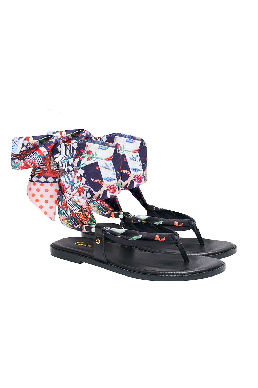 FABRIC TIE SANDAL JOIE DE VIVRE