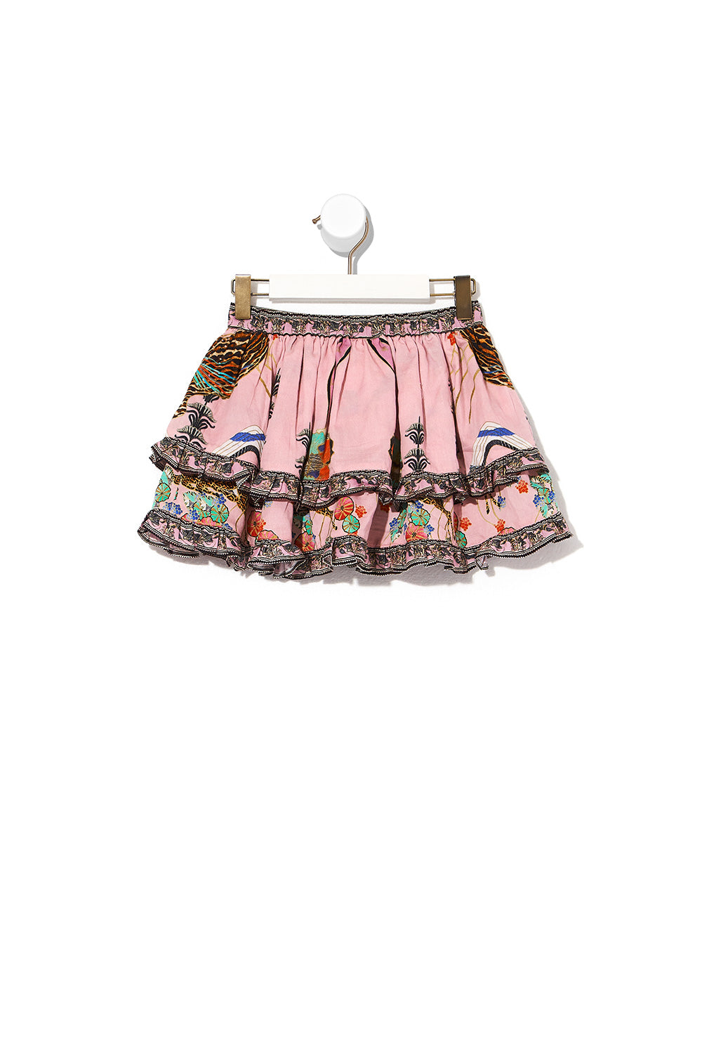 KIDS DOUBLE LAYER FRILL SKIRT ZIBA ZIBA