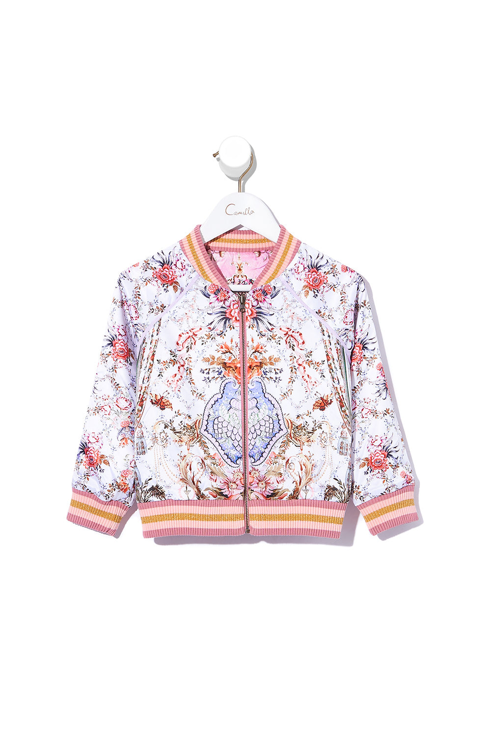KIDS REVERSIBLE BOMBER JACKET LA BELLE