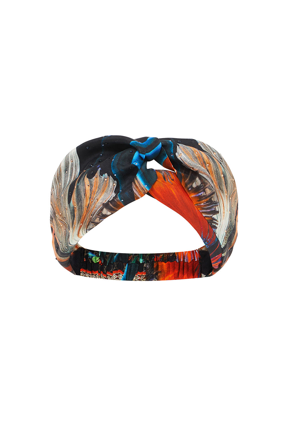 WOVEN TWIST HEADBAND NIGHT FLIGHT