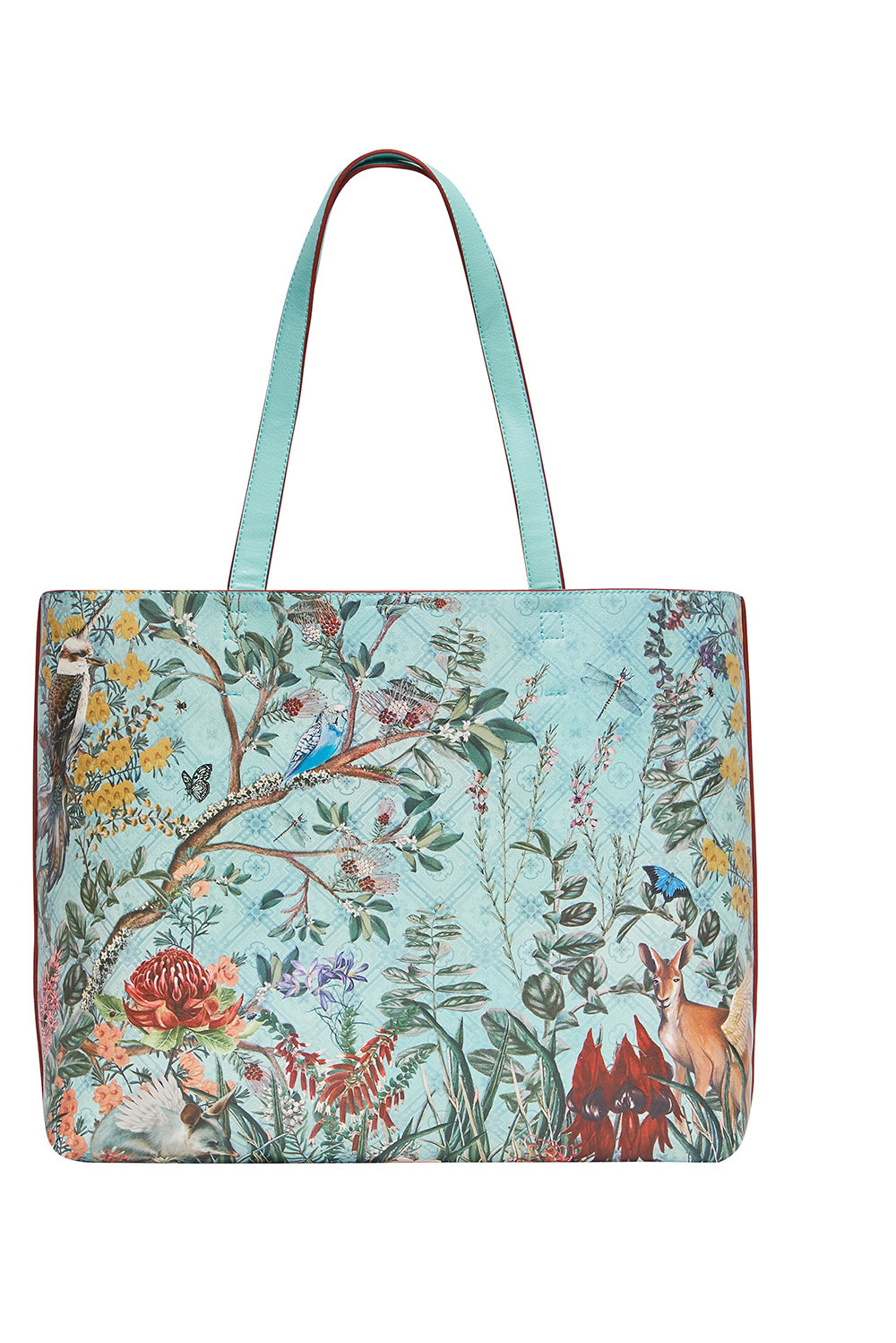 EAST WEST TOTE WITH POUCH