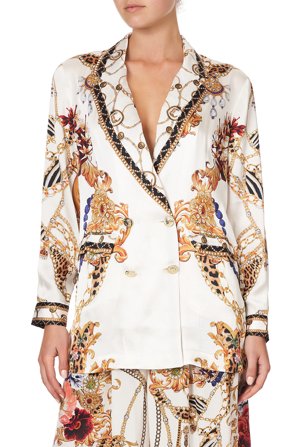 DOUBLE BREASTED SOFT JACKET REIGN SUPREME