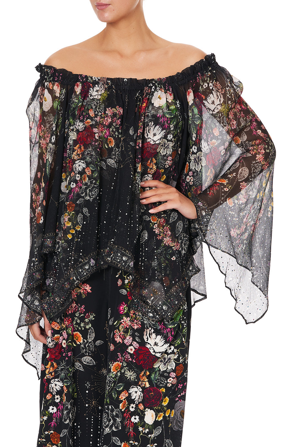 HANDKERCHIEF HEM BLOUSE TO THE GYPSY