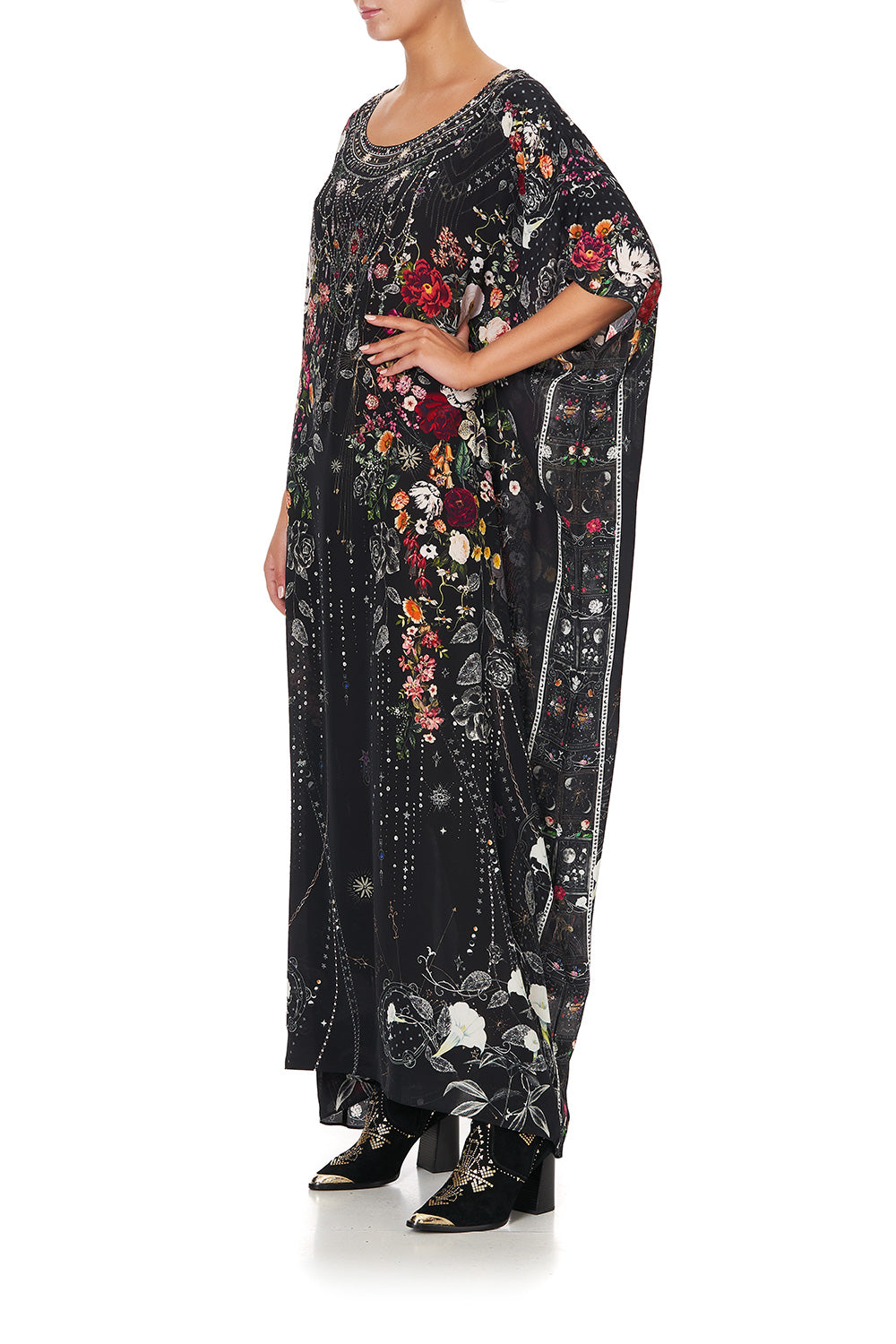 ROUND NECK KAFTAN TO THE GYPSY